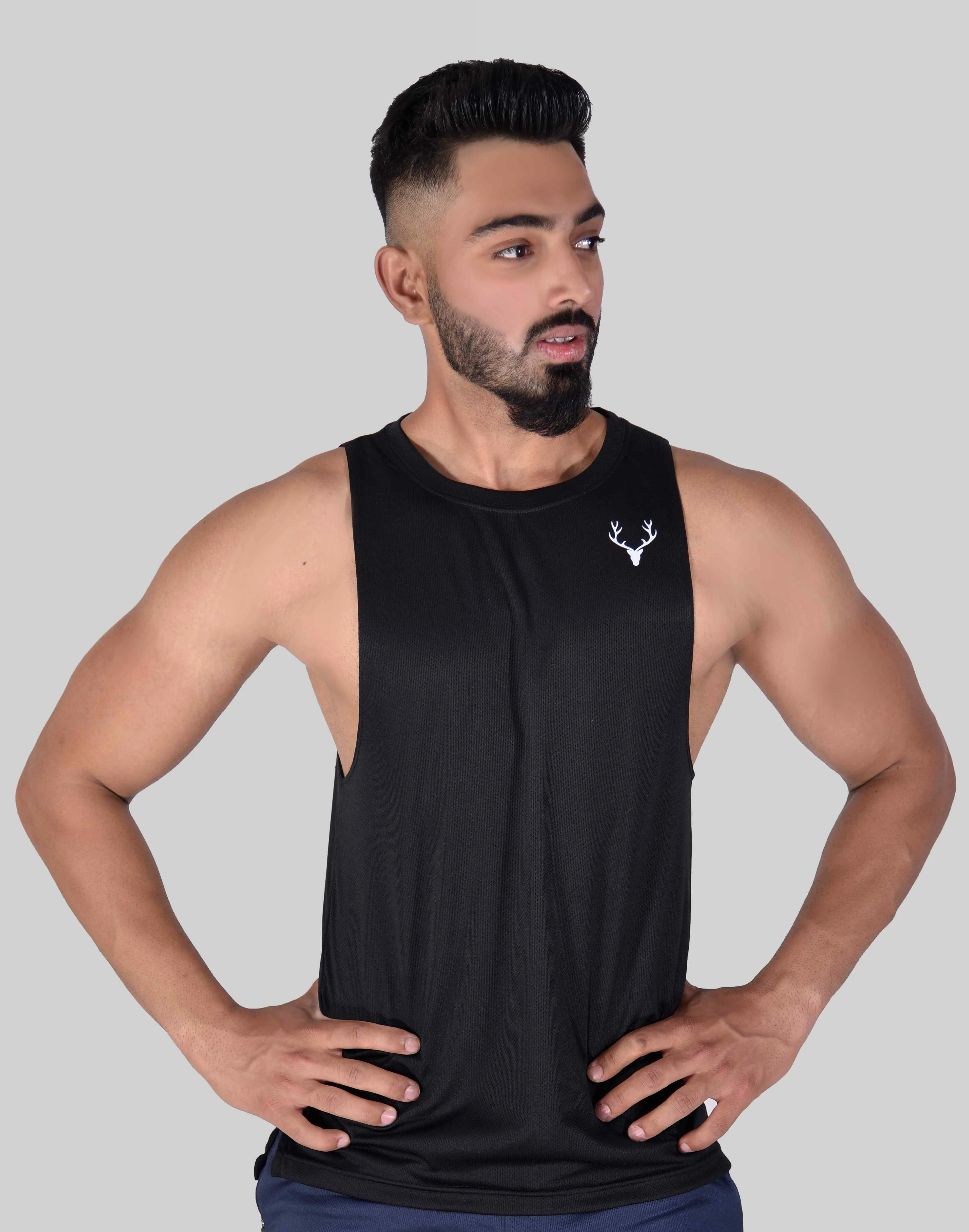 1.0 Dri-Fit Metal Tank Top (Black)