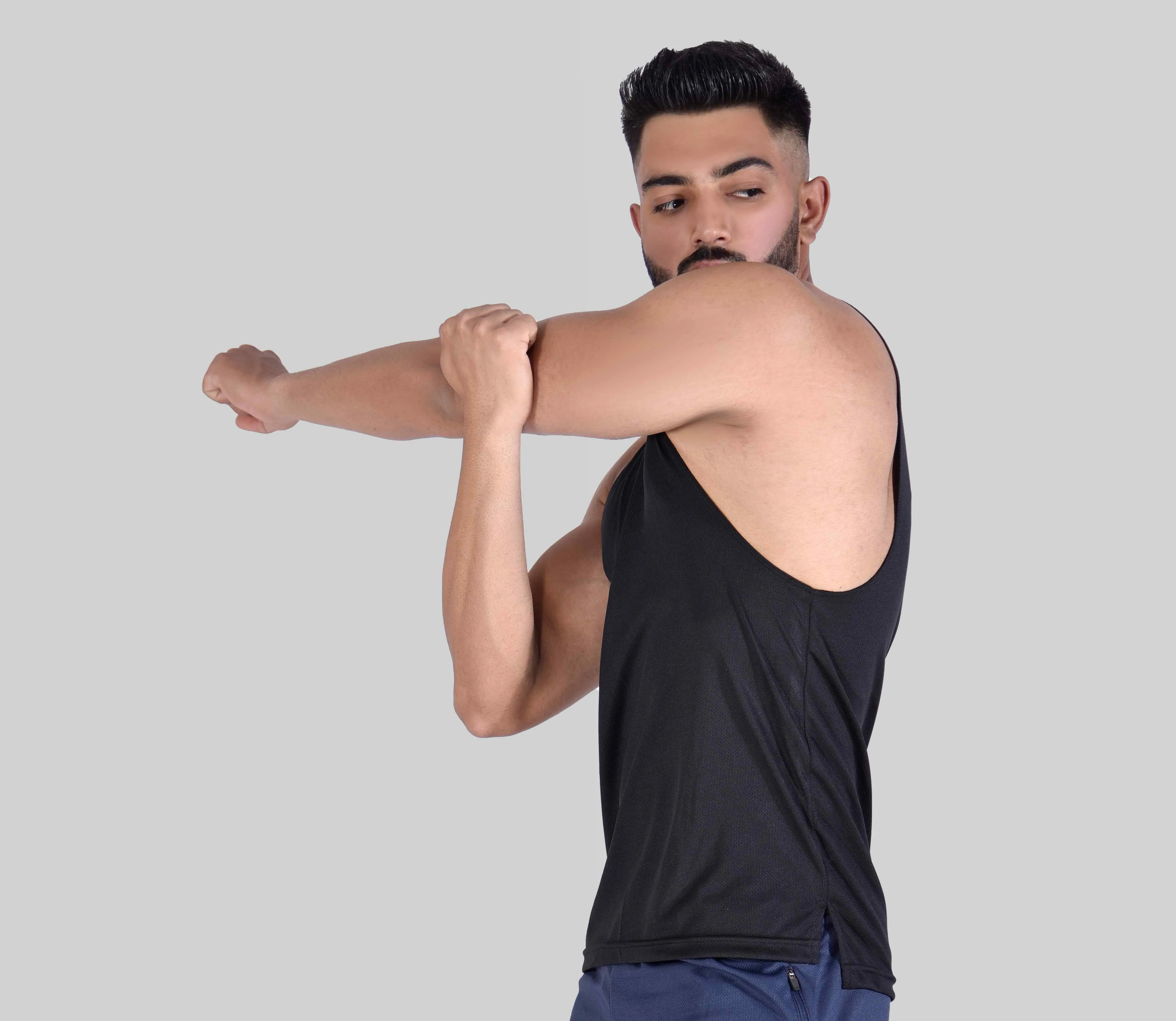 1.0 Dri-Fit Metal Tank Top (Black)