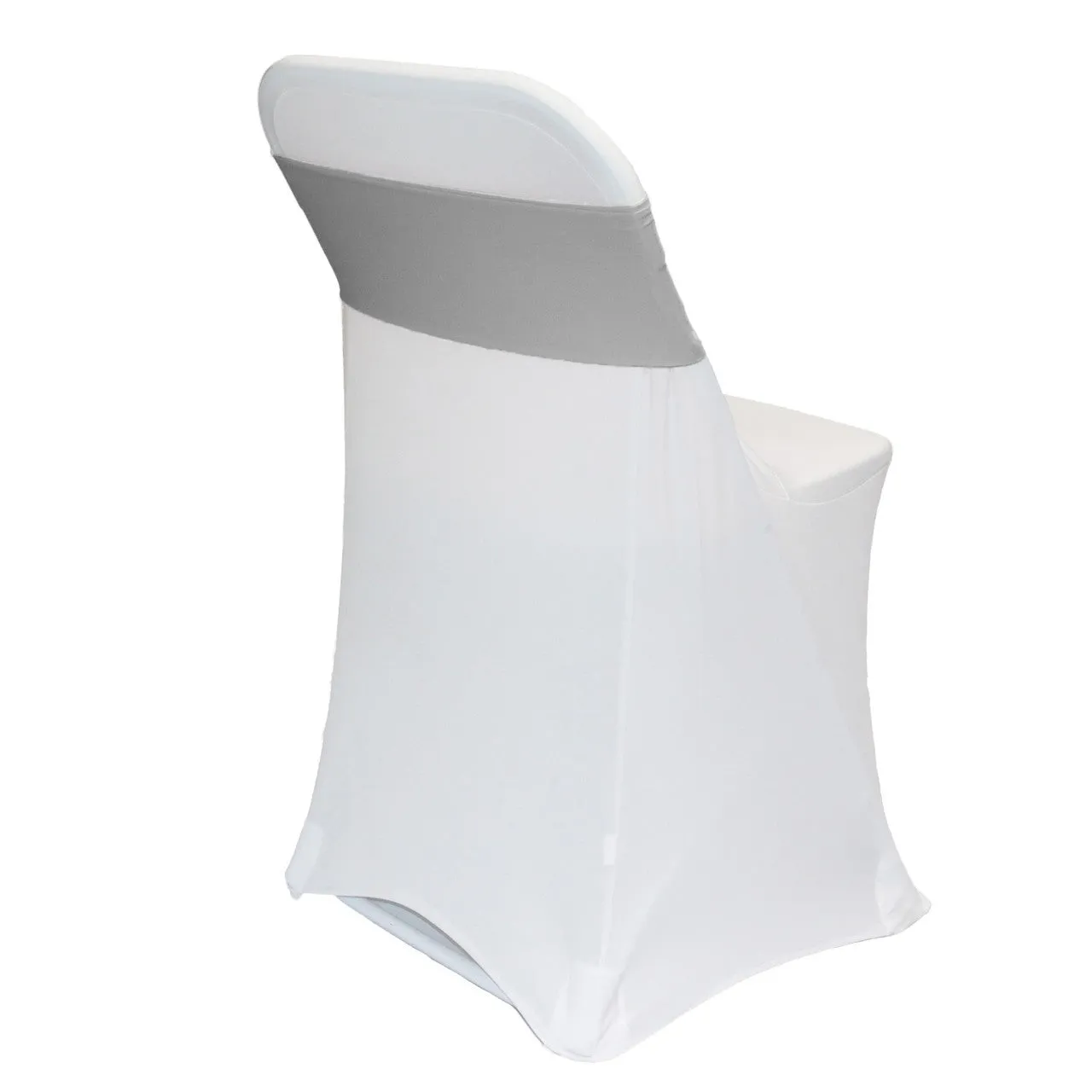 (10 Pack) Spandex Chair Bands in Gray