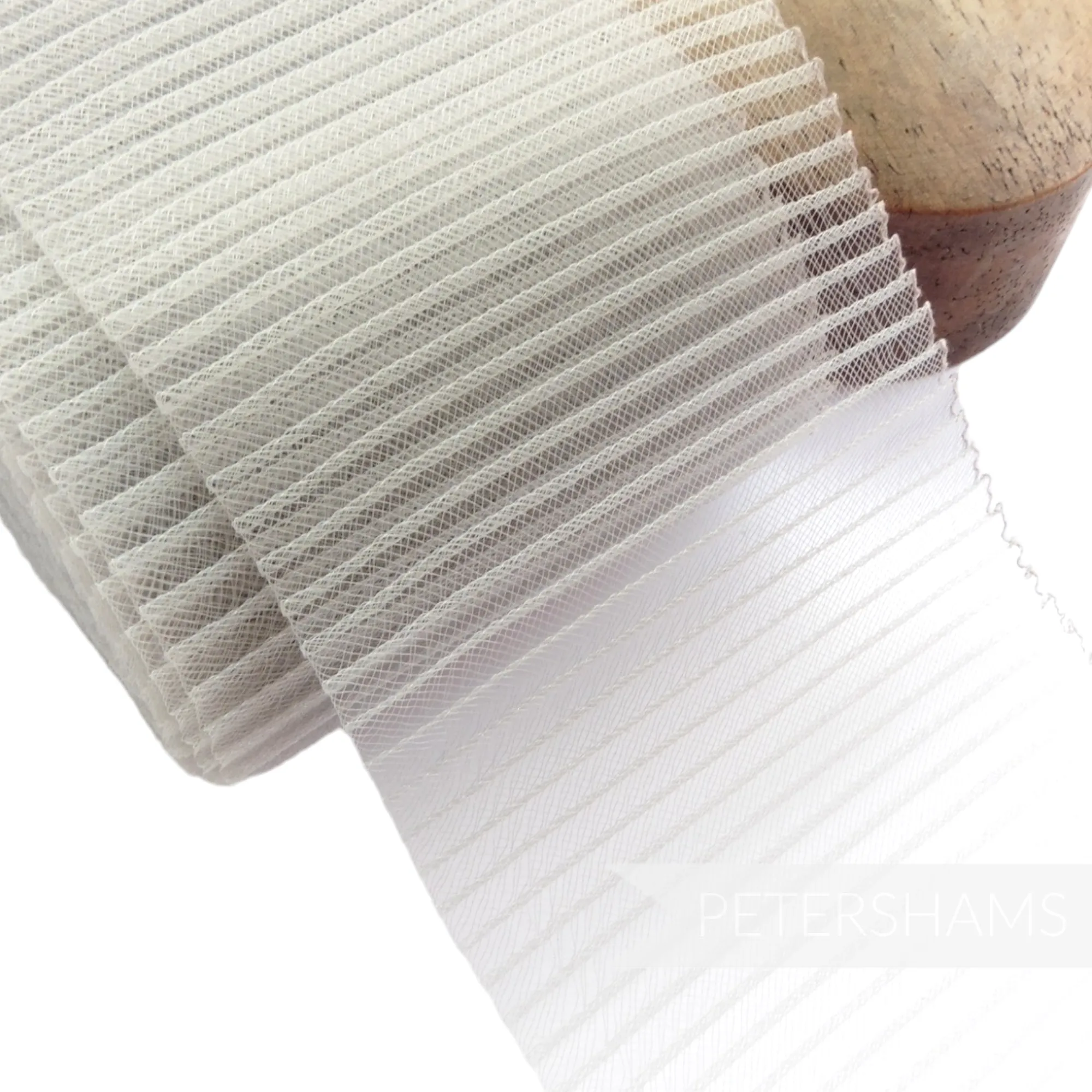 15cm (6 inch) Wide Pleated Crinoline - 1m