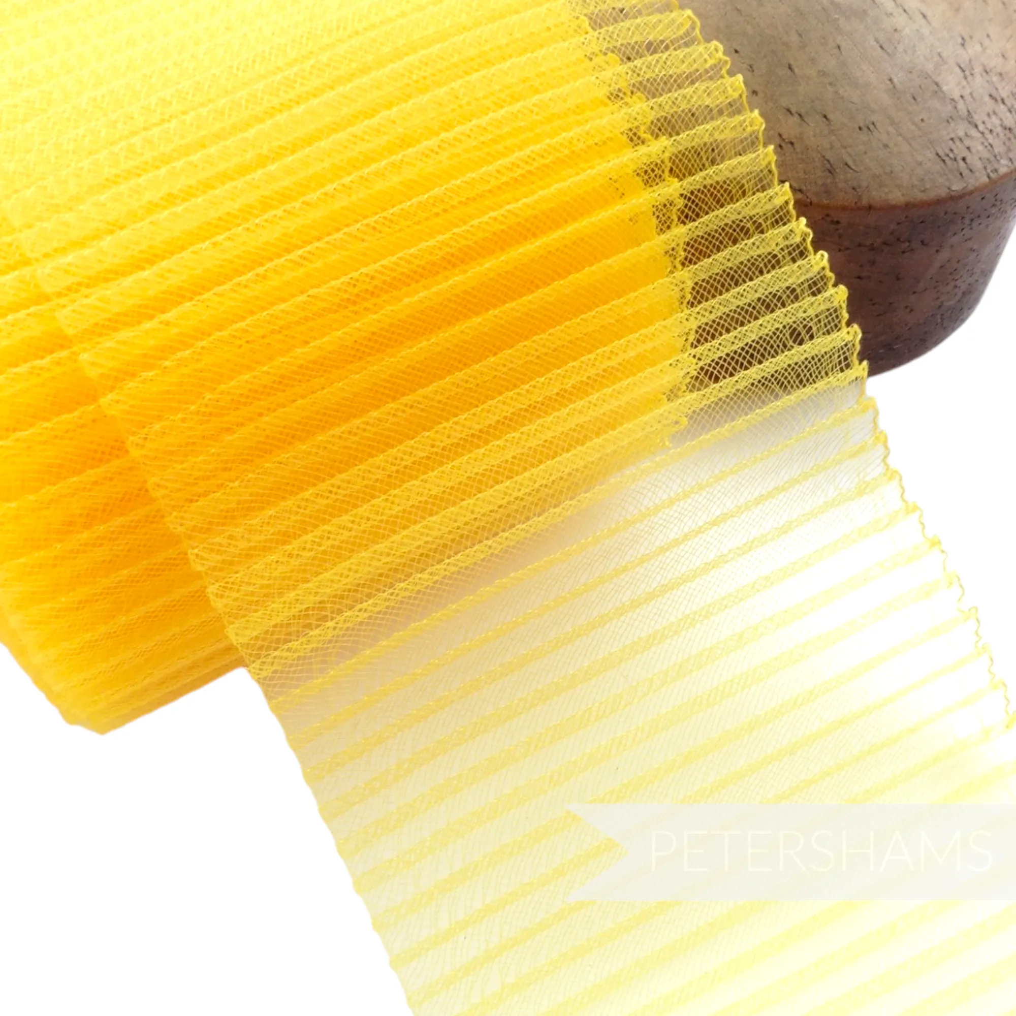 15cm (6 inch) Wide Pleated Crinoline - 1m
