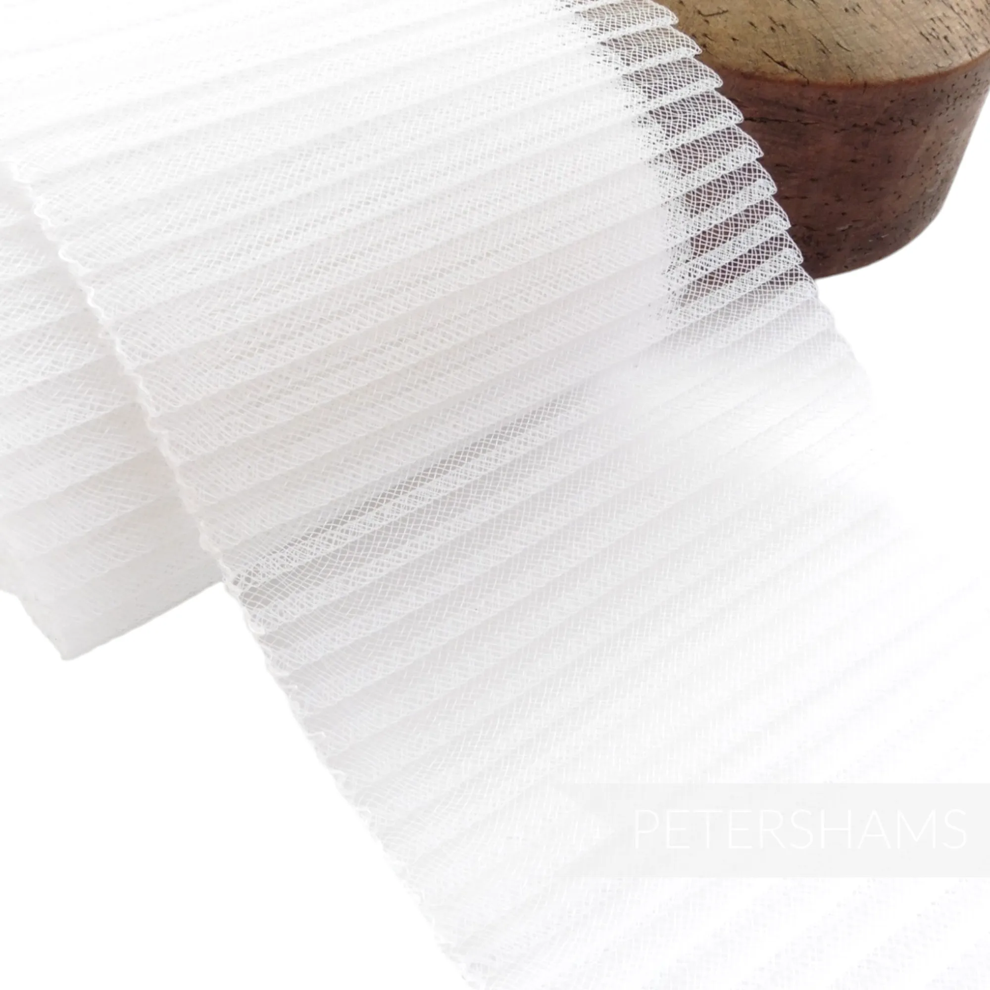 15cm (6 inch) Wide Pleated Crinoline - 1m