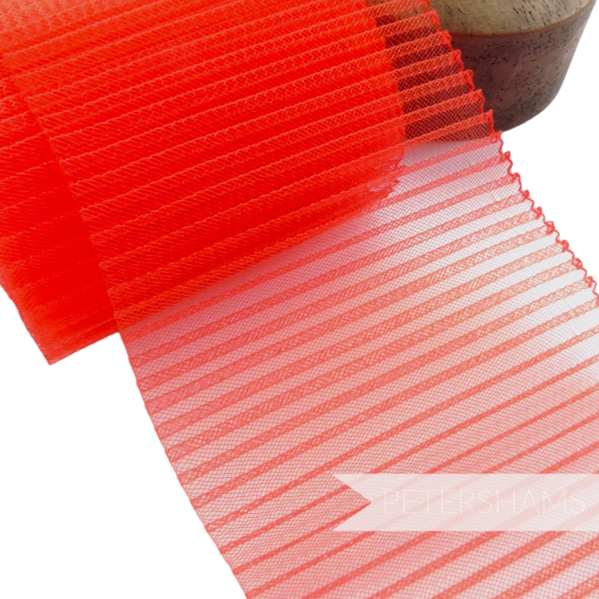 15cm (6 inch) Wide Pleated Crinoline - 1m