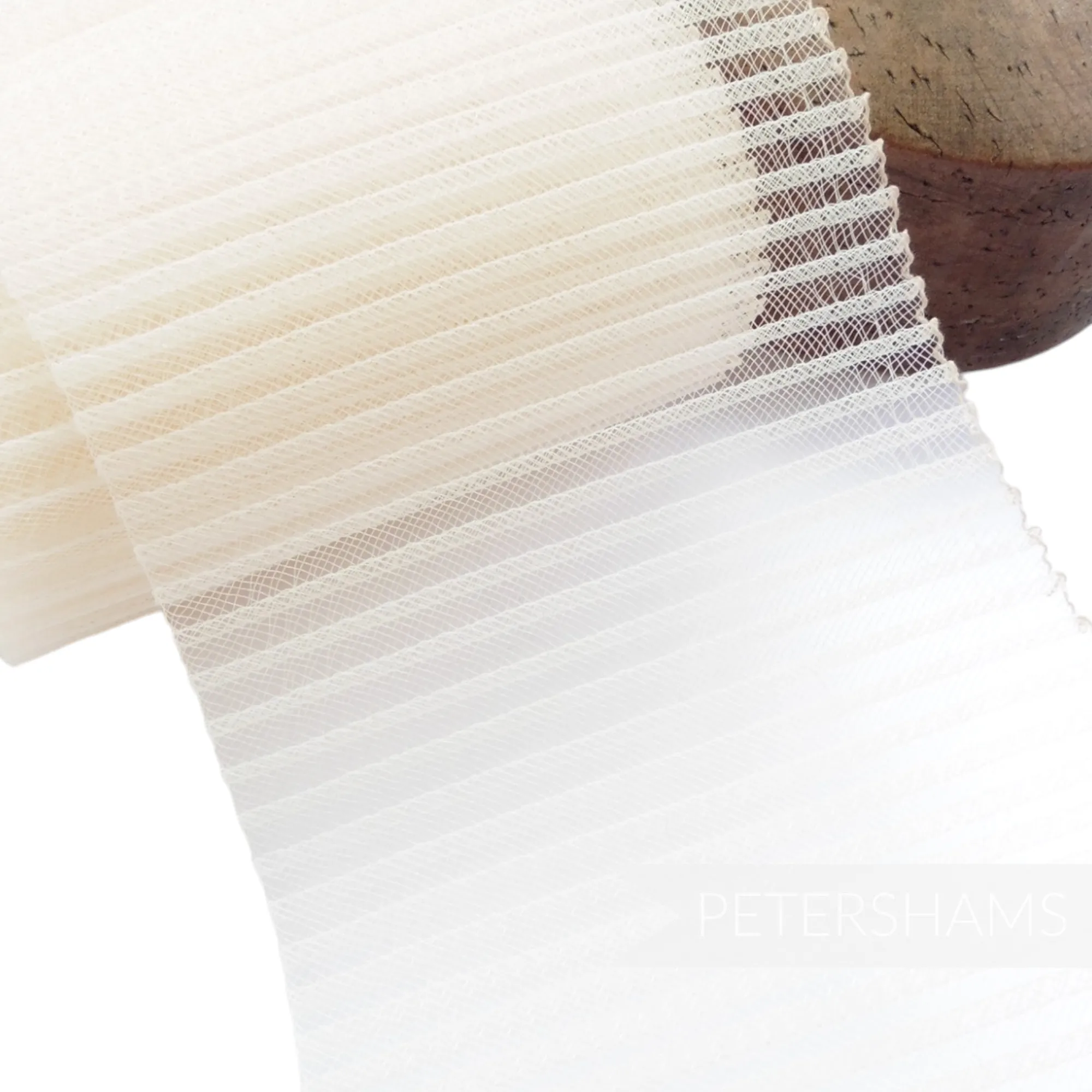 15cm (6 inch) Wide Pleated Crinoline - 1m