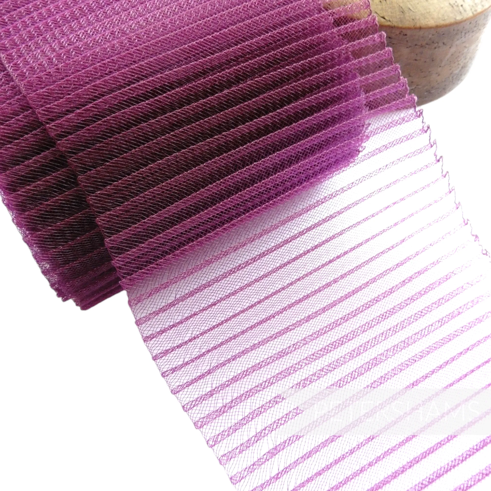 15cm (6 inch) Wide Pleated Crinoline - 1m