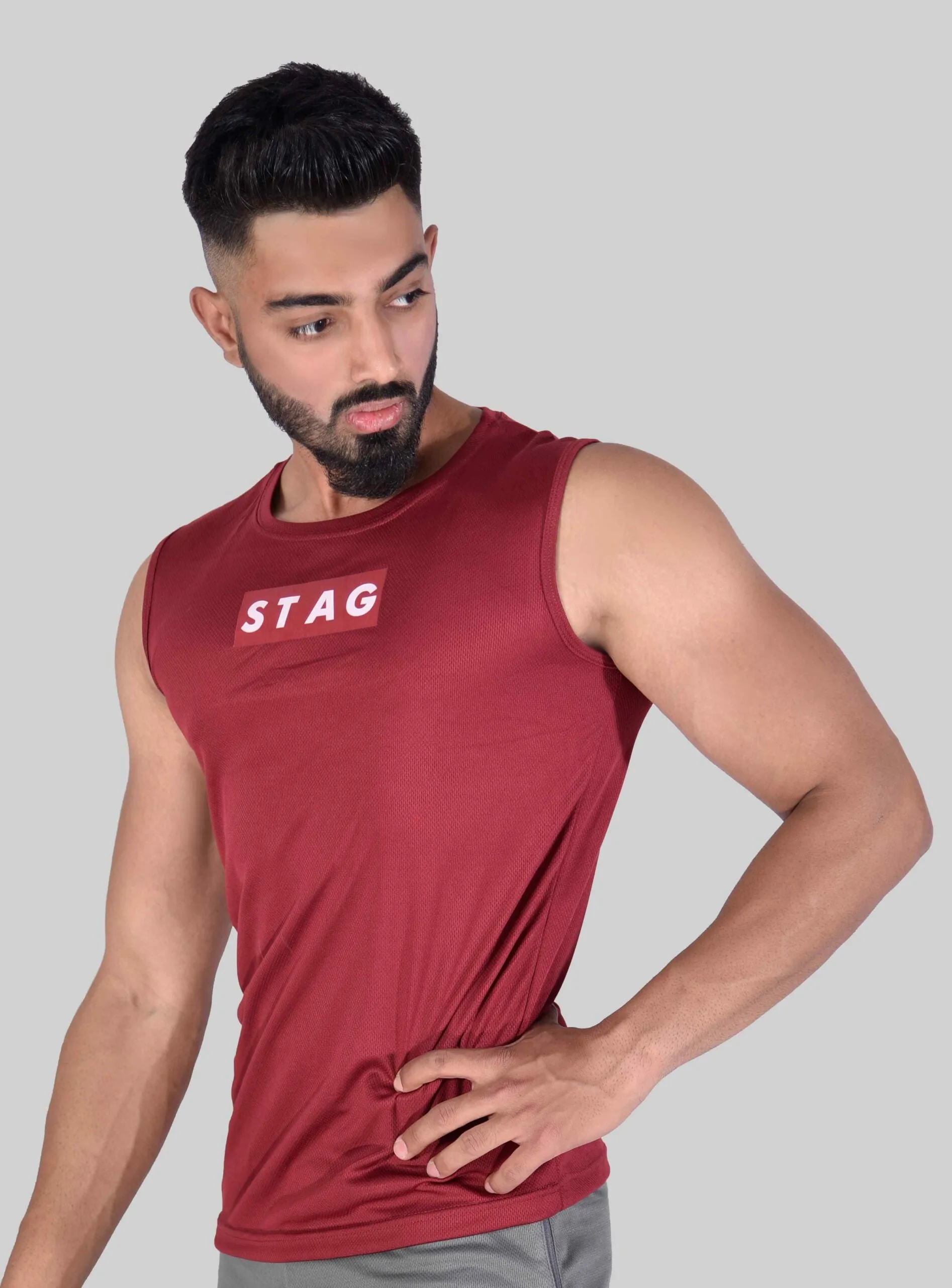4.0 Dri-Fit Thunder Tank Top (Maroon)