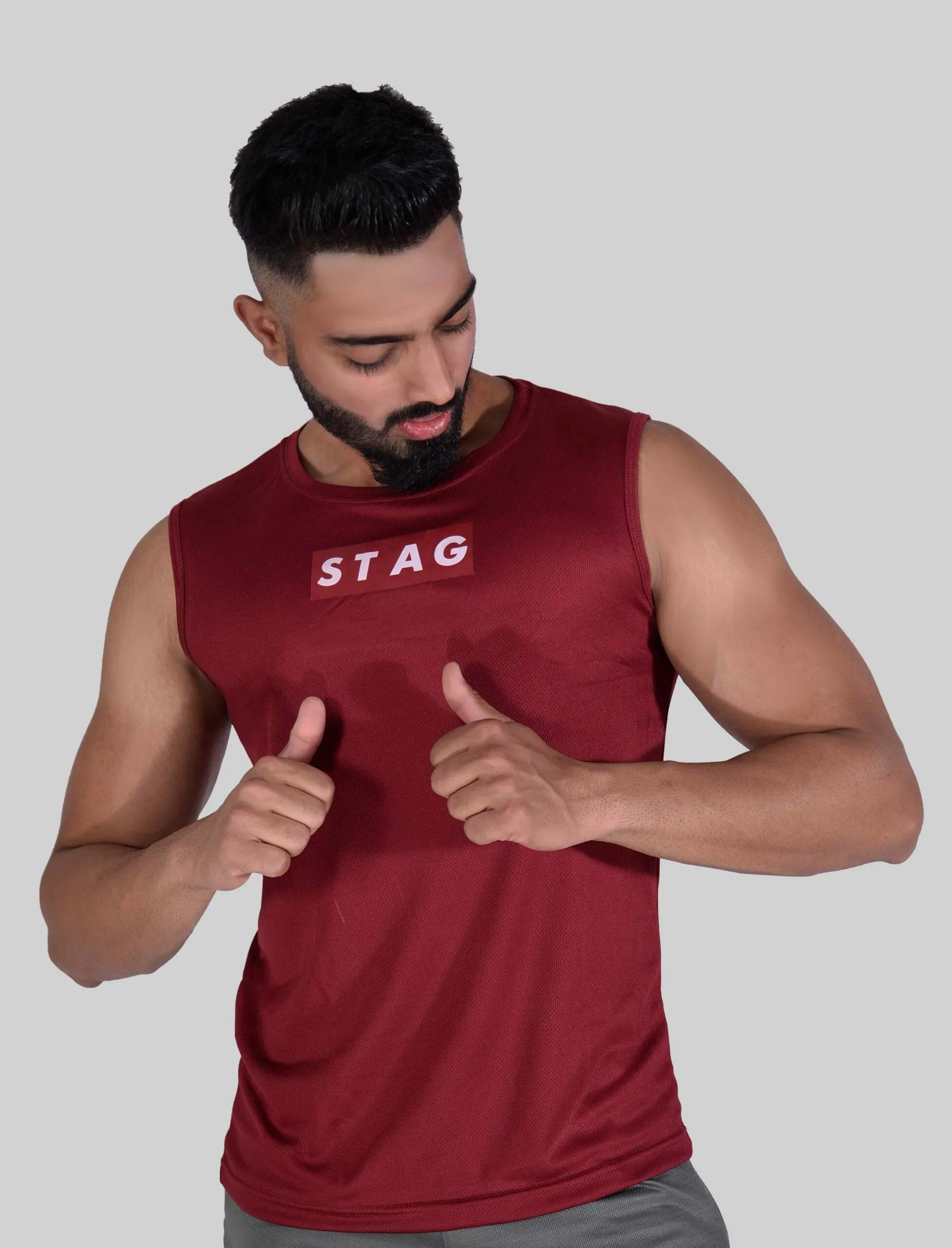 4.0 Dri-Fit Thunder Tank Top (Maroon)