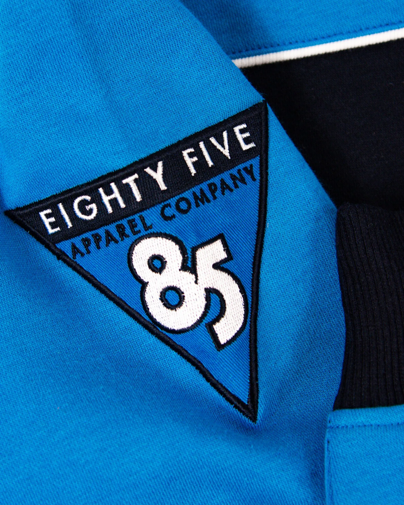 85 South UNC Crewneck - Navy/White/Baby Blue Jay