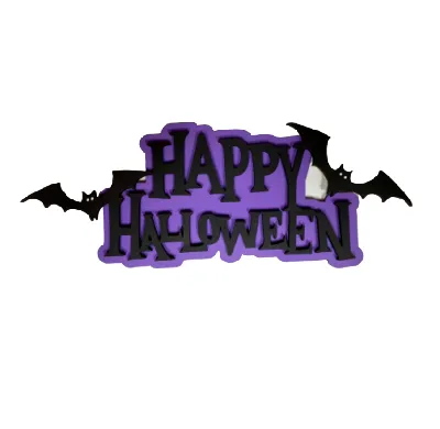 8" Happy Halloween