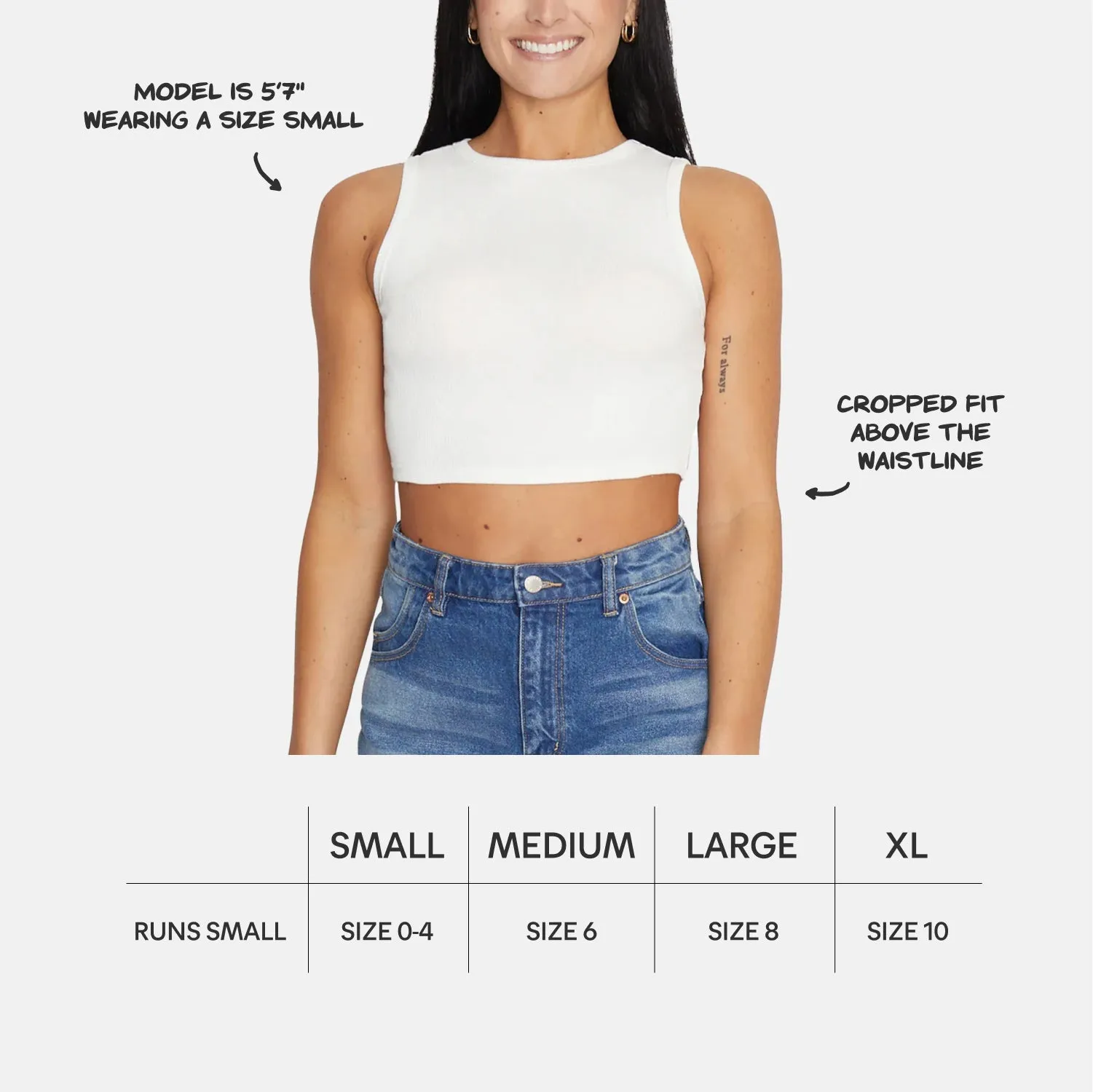 Albany Ribbed Tanktop