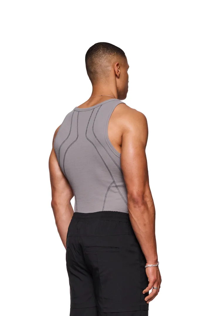 Anatomy Tanktop Dark Gray