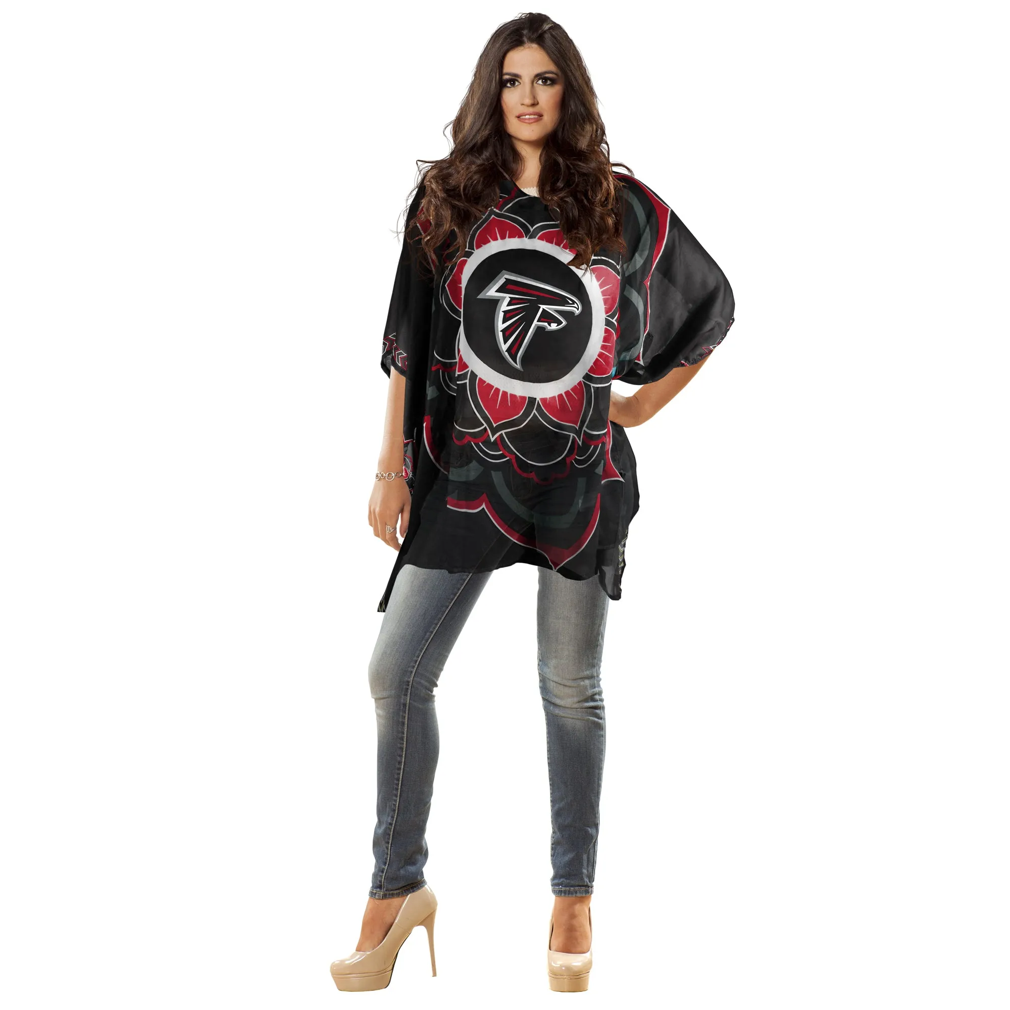 Atlanta Falcons Caftan Flower