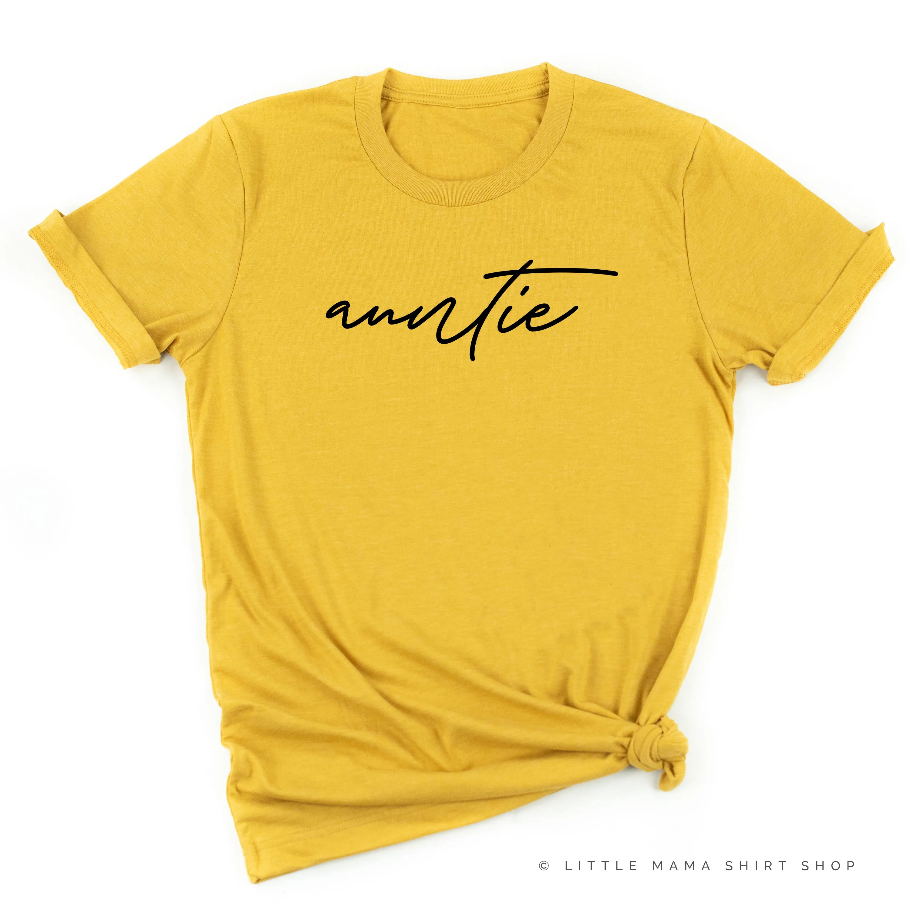 Auntie (Cursive) - Unisex Tee