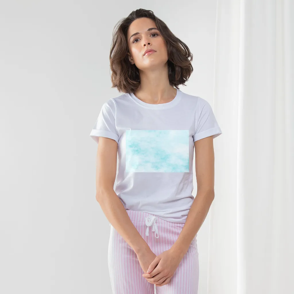 Blue Clouds Women's Long Pant Pyjama Set