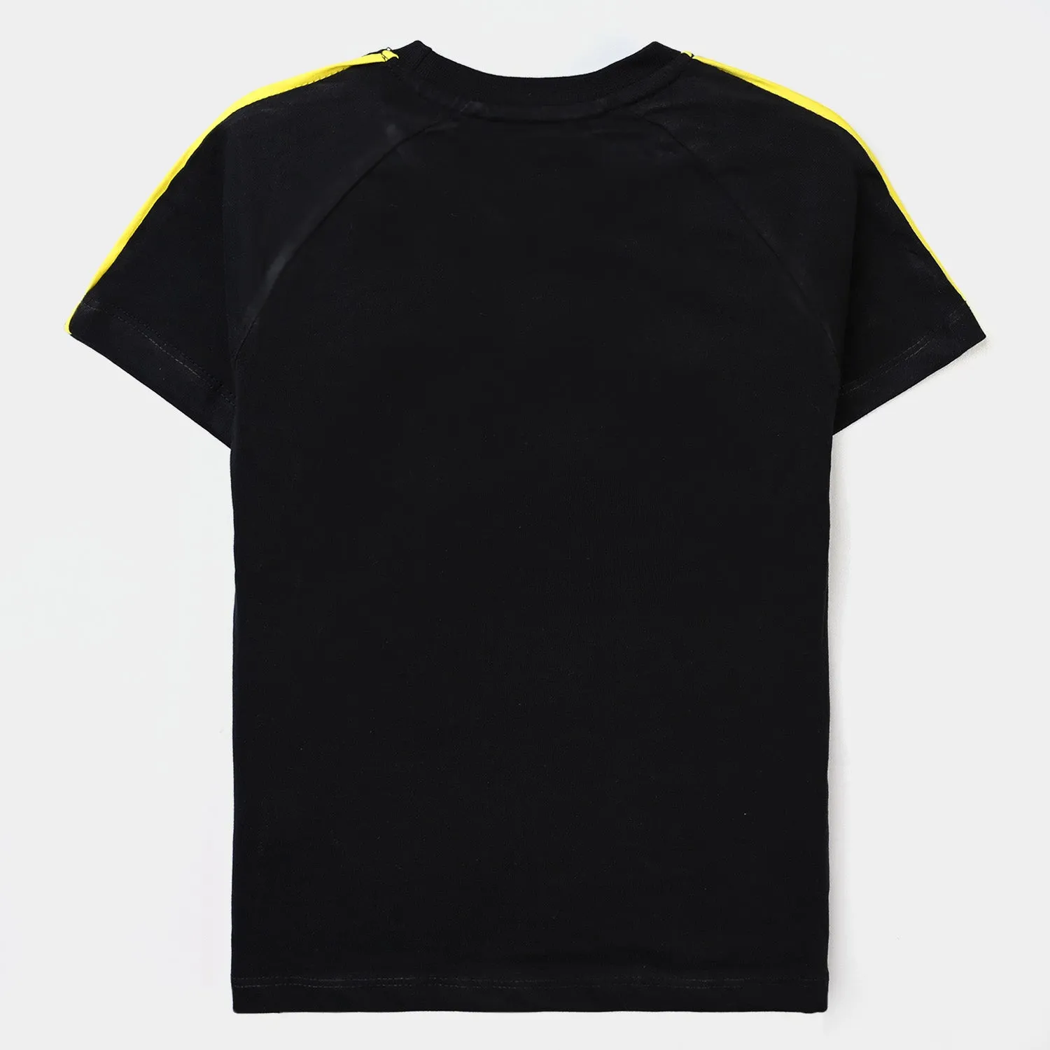 Boys Jersey/Terry 2 Piece Suit-Jet Black