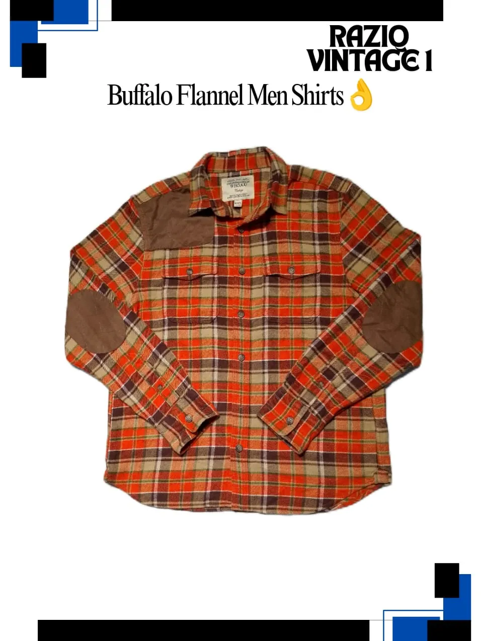 Buffalo Flannel Shirts (14Pcs)