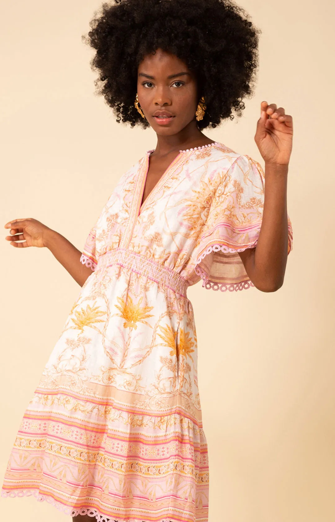 Callie Linen Dress