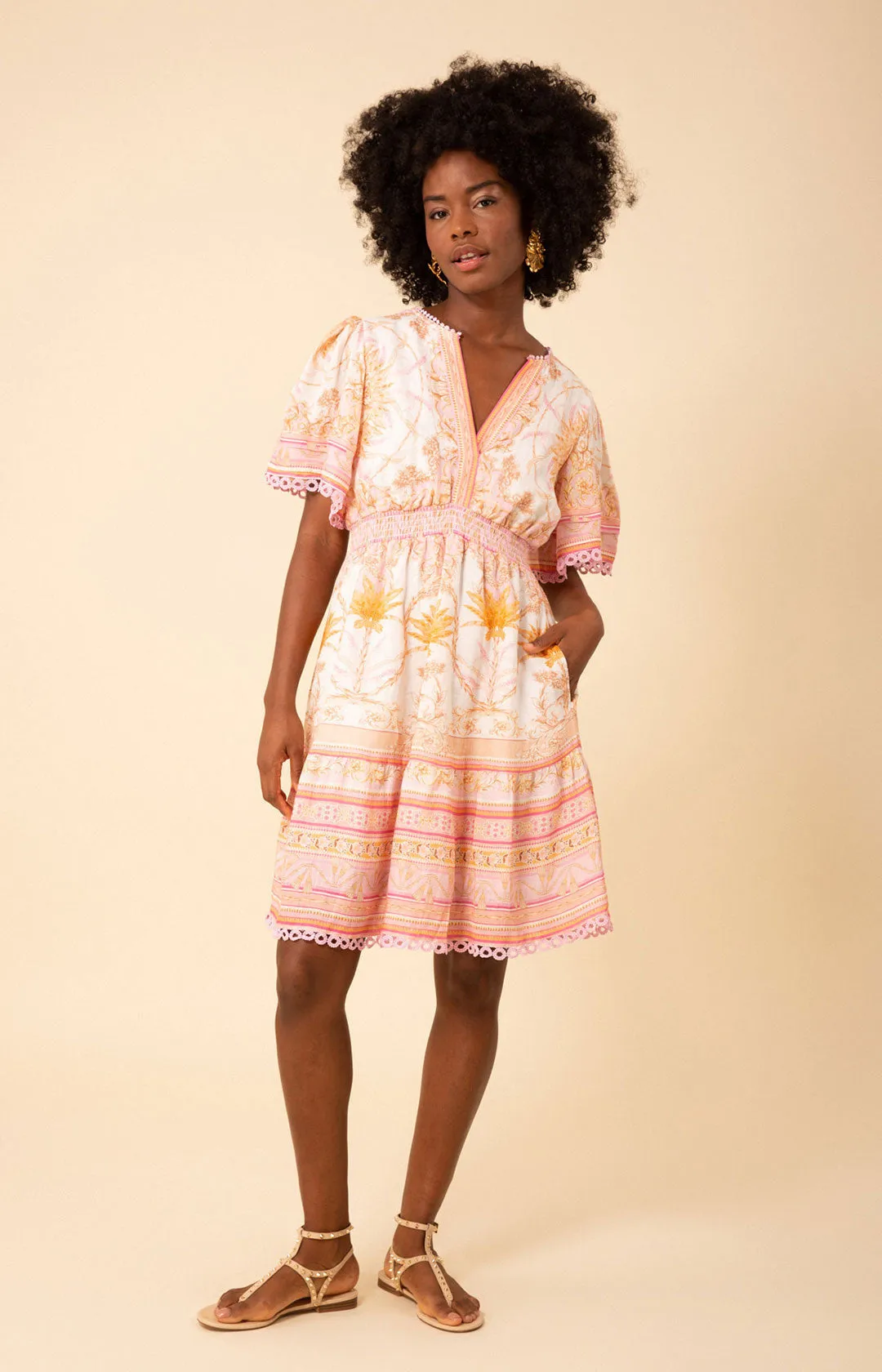 Callie Linen Dress