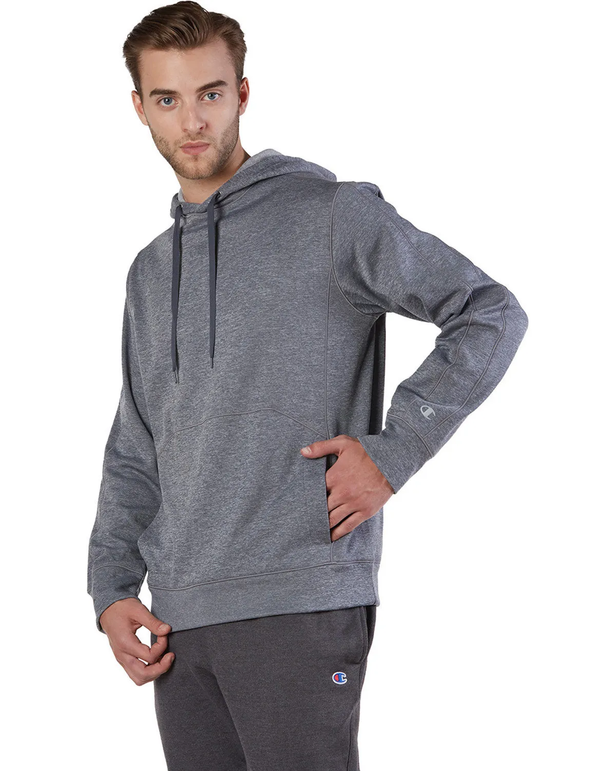 Champion Adult Performance Fleece Pullover Hooded Sweatshirt