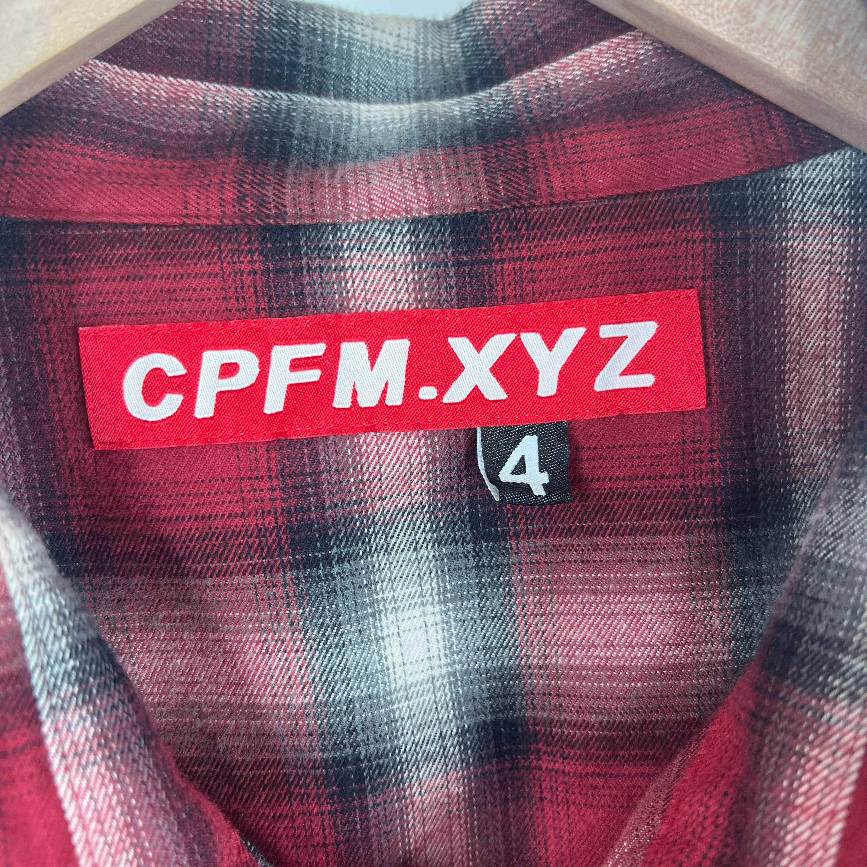 CPFM Red Smiley Flannel