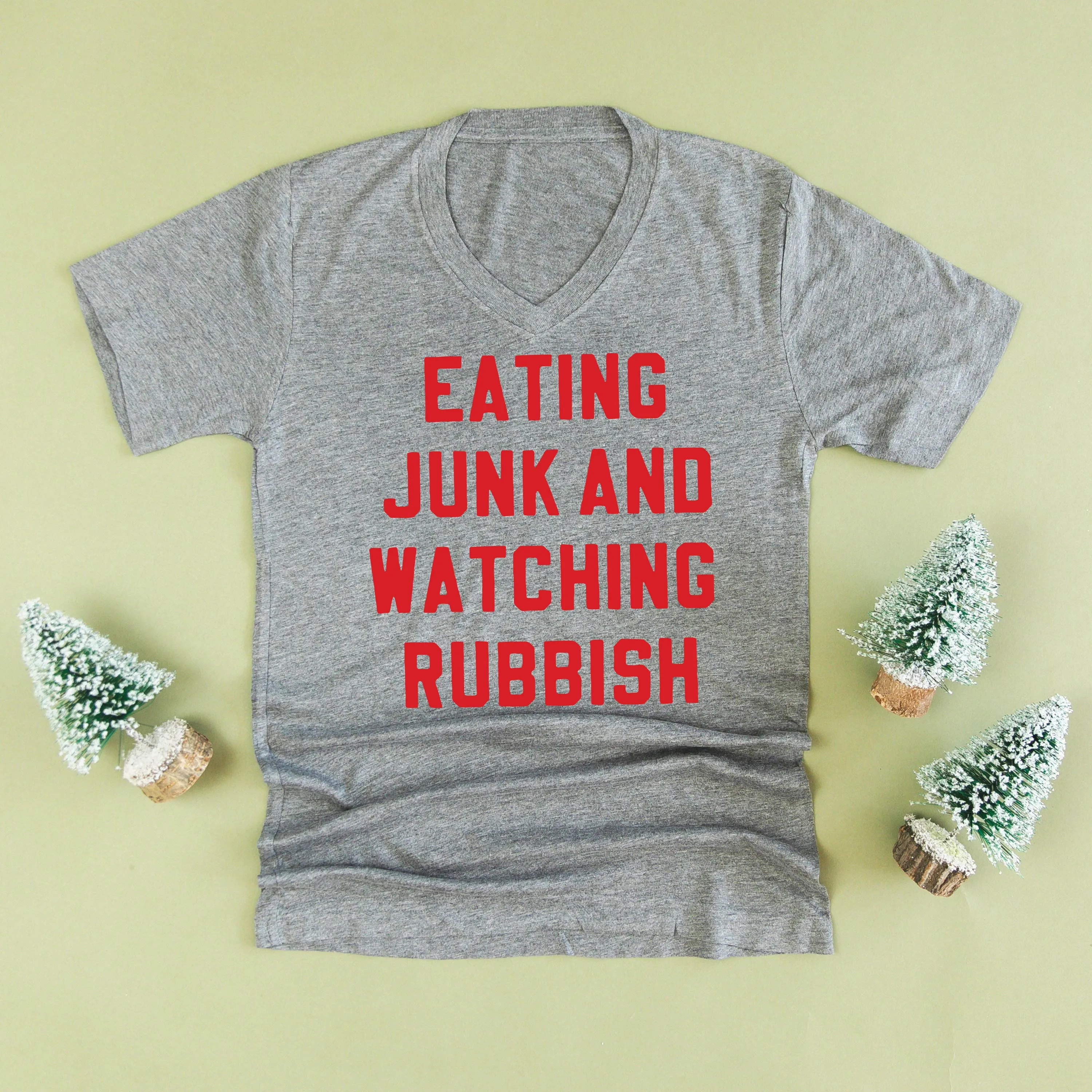 Eating Junk And Watching Rubbish - Unisex Tee
