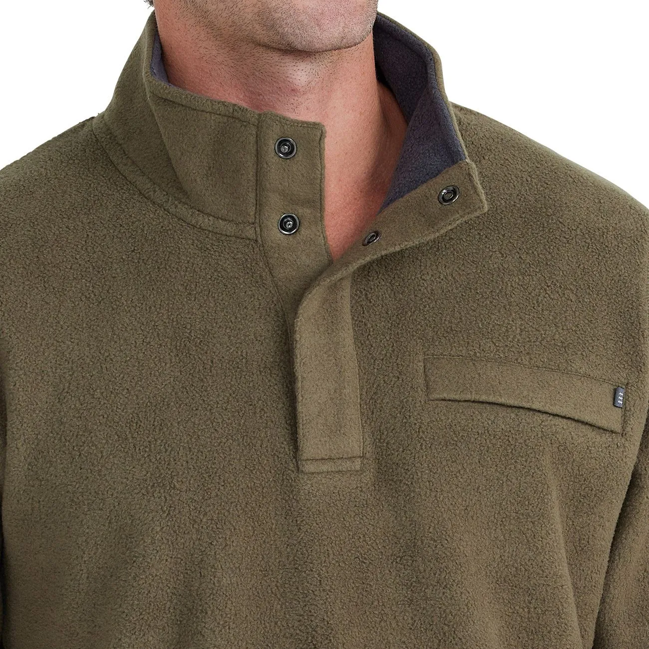 Free Fly Bamboo Polar Fleece Snap Pullover