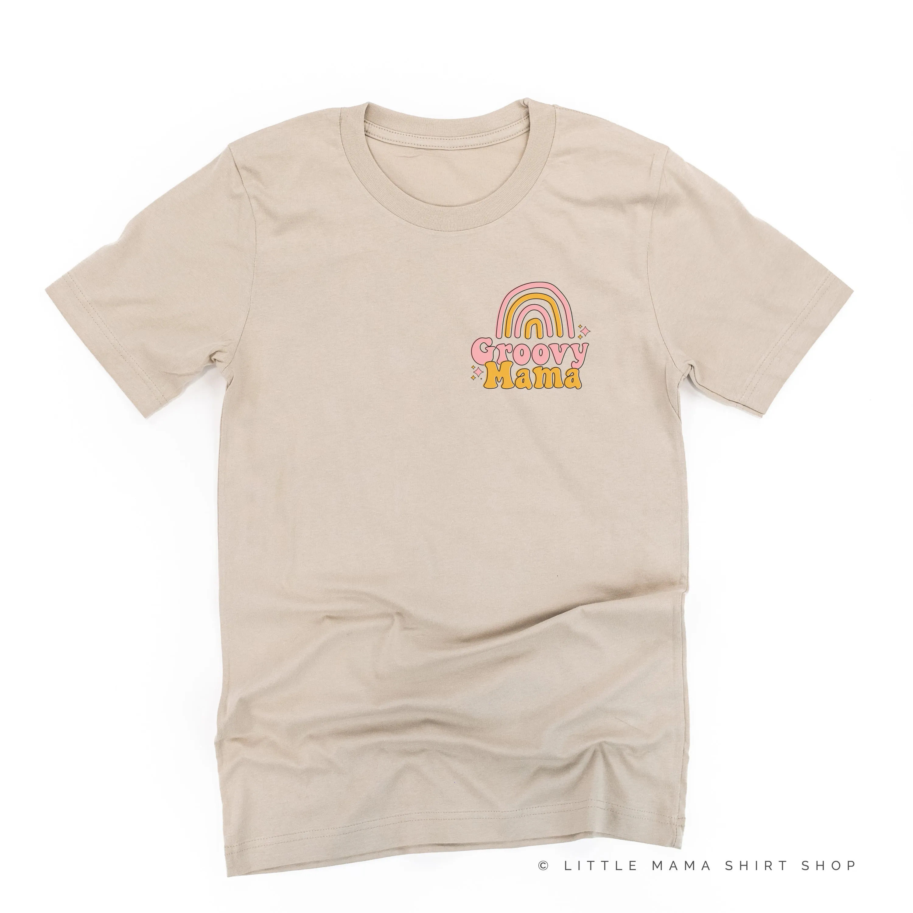 GROOVY MAMA - RAINBOW - Unisex Tee