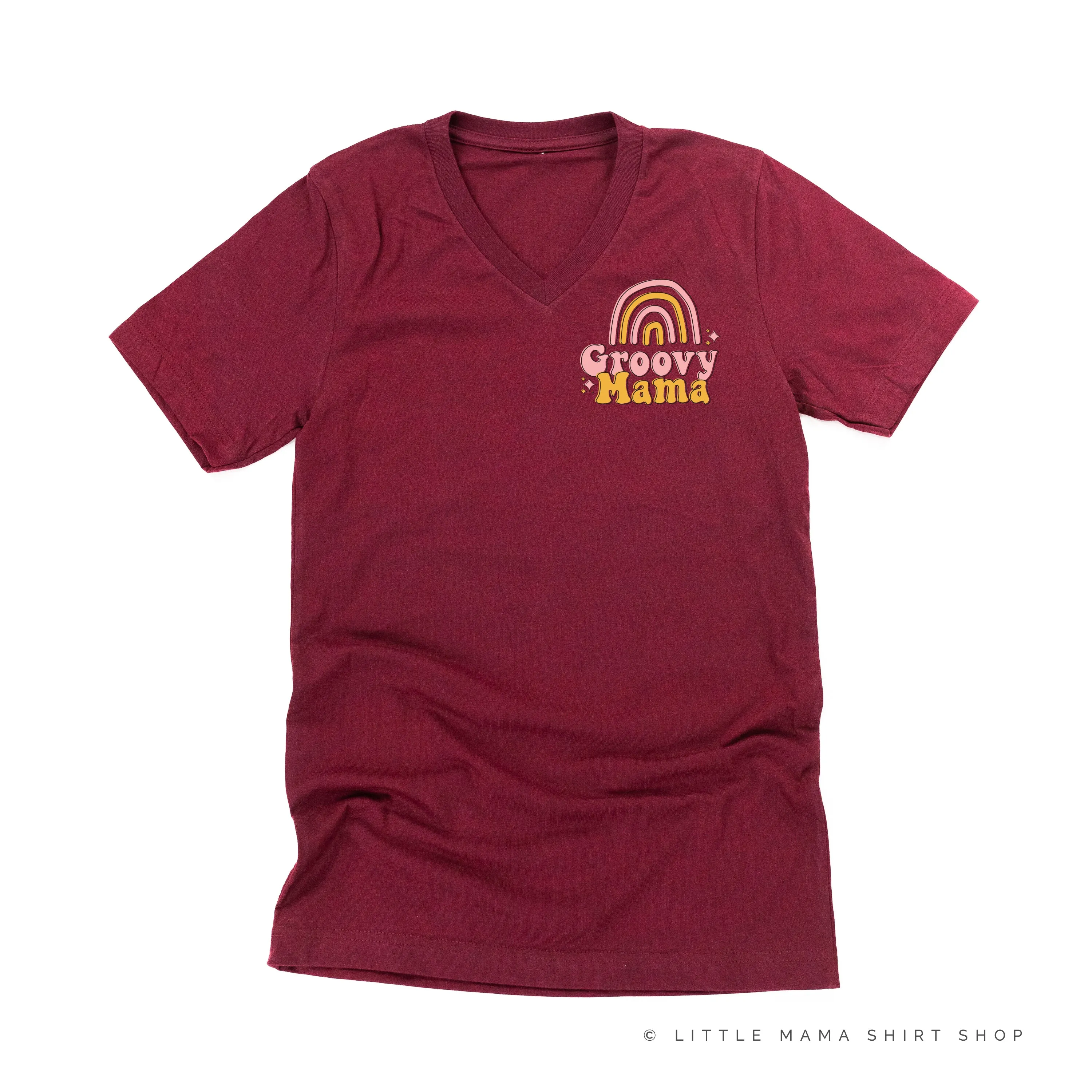 GROOVY MAMA - RAINBOW - Unisex Tee