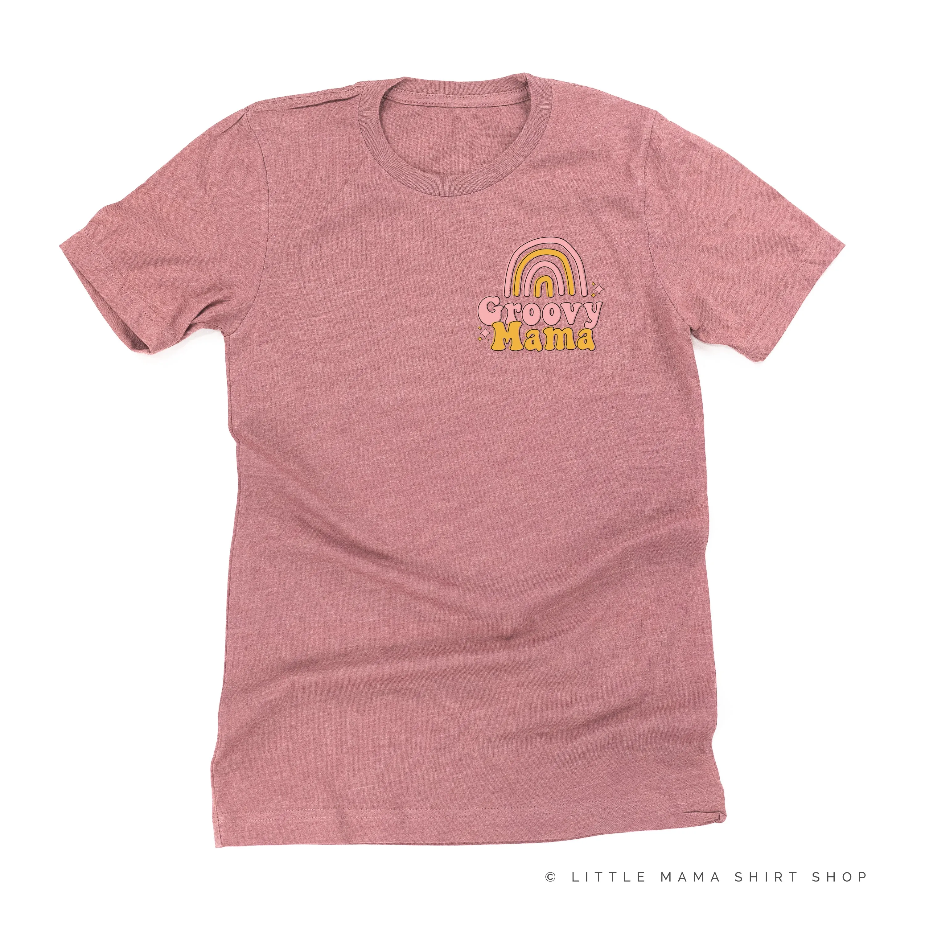 GROOVY MAMA - RAINBOW - Unisex Tee