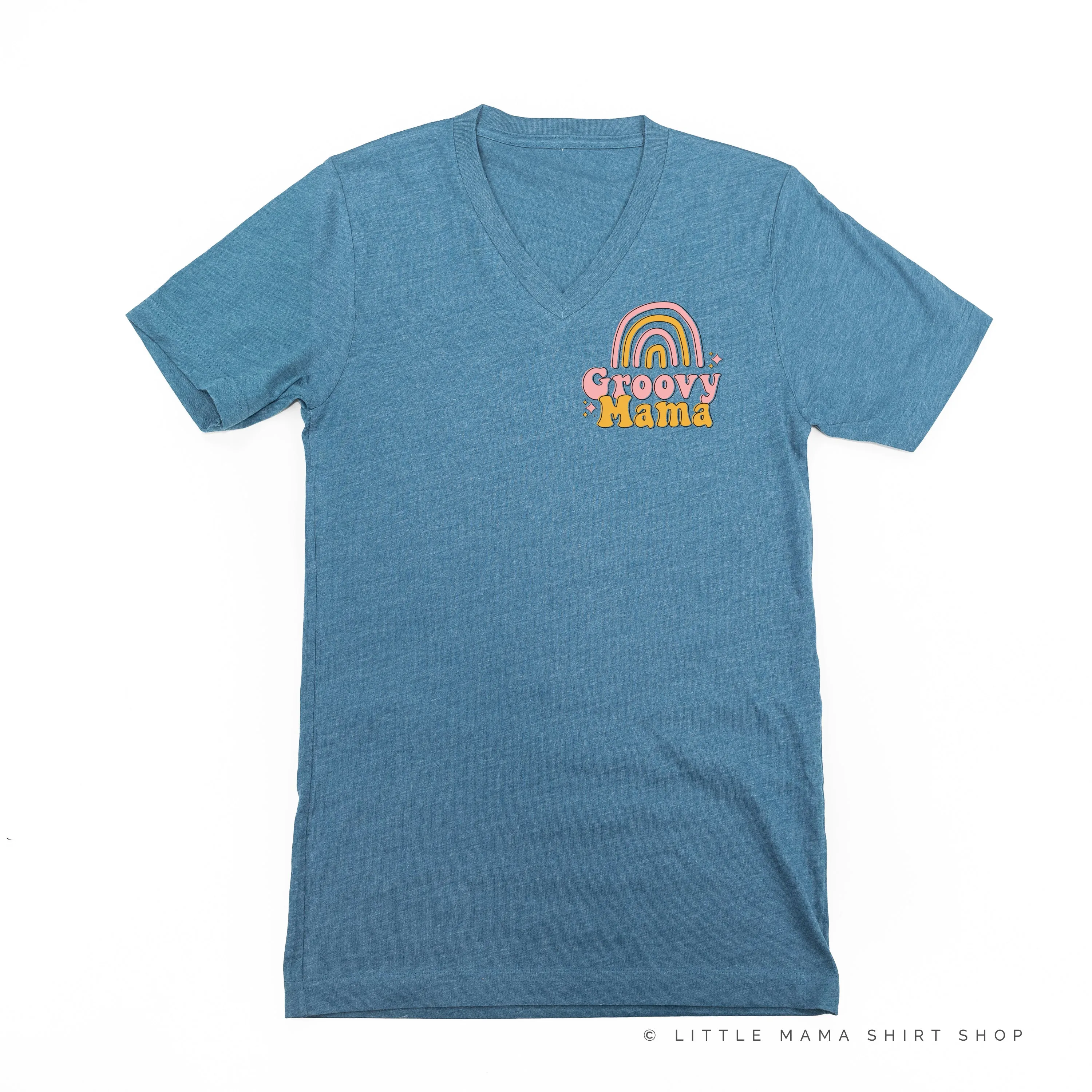 GROOVY MAMA - RAINBOW - Unisex Tee