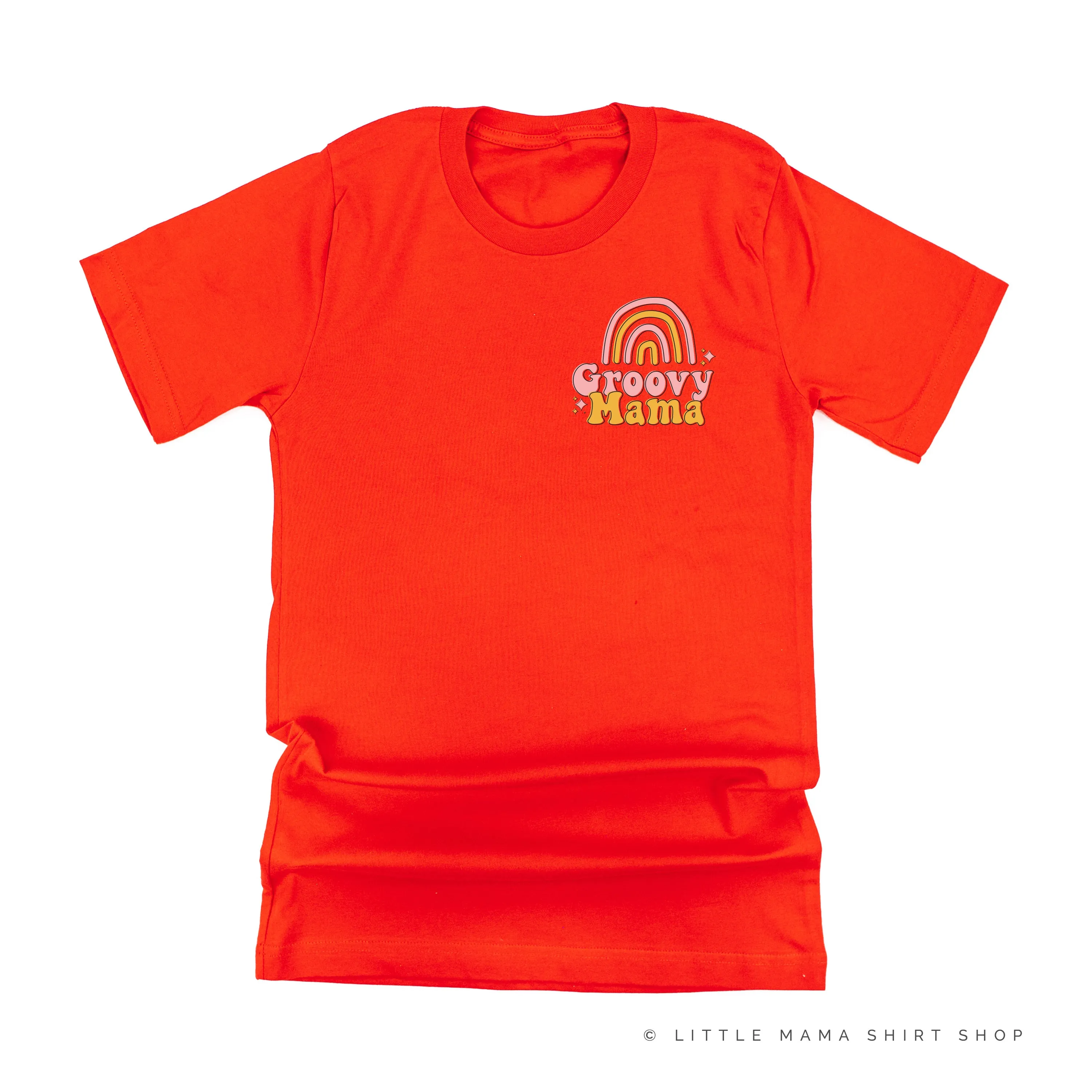 GROOVY MAMA - RAINBOW - Unisex Tee