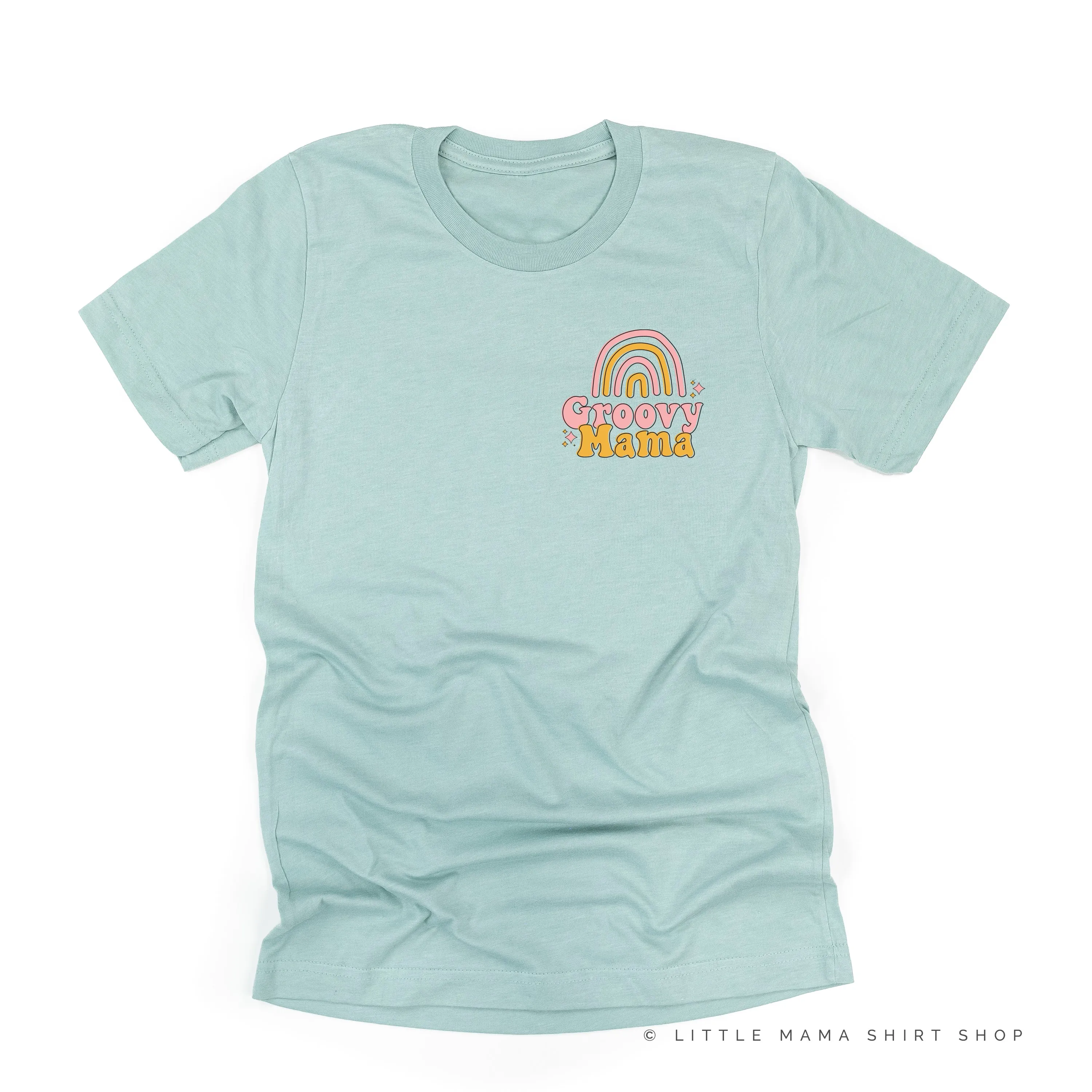 GROOVY MAMA - RAINBOW - Unisex Tee