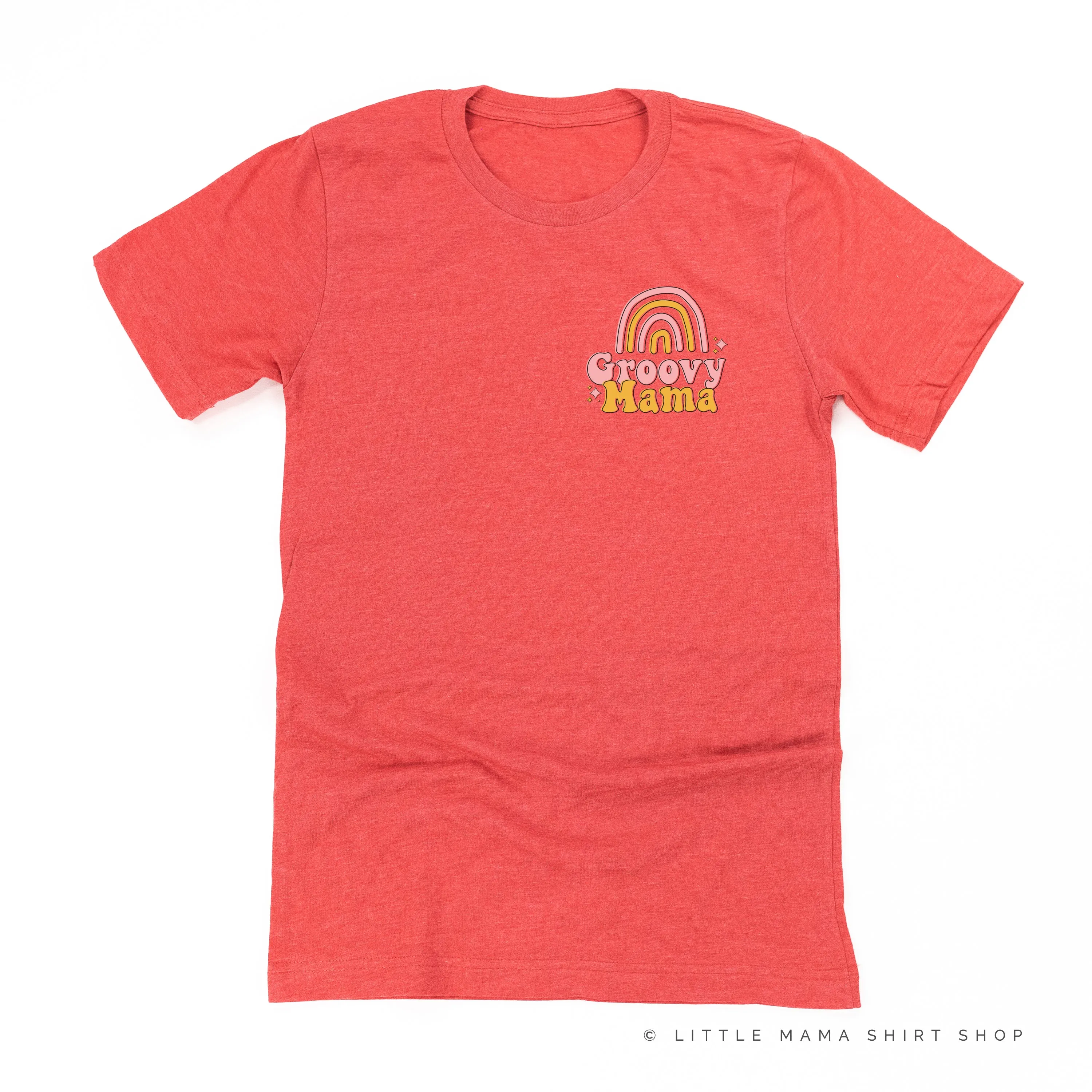 GROOVY MAMA - RAINBOW - Unisex Tee