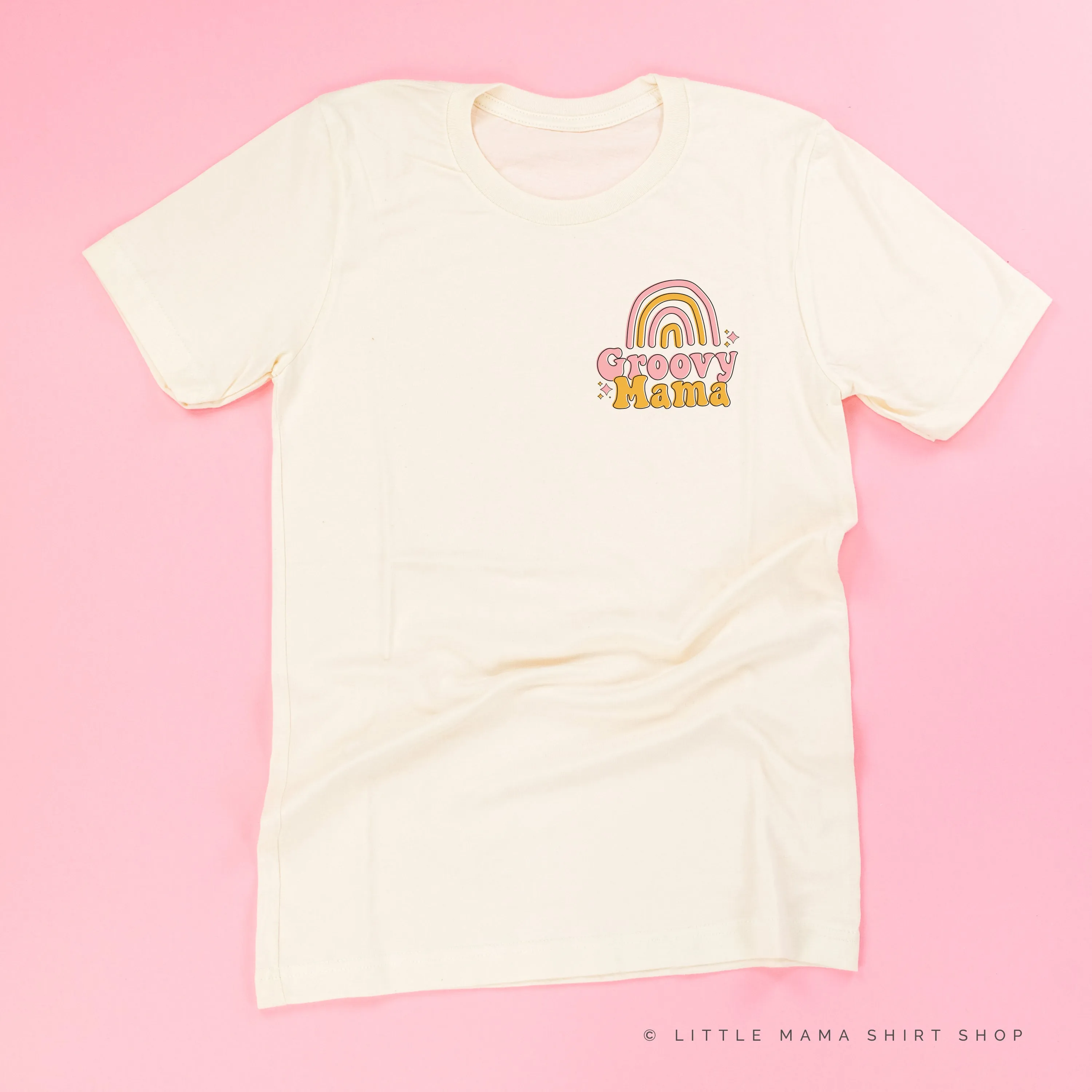 GROOVY MAMA - RAINBOW - Unisex Tee