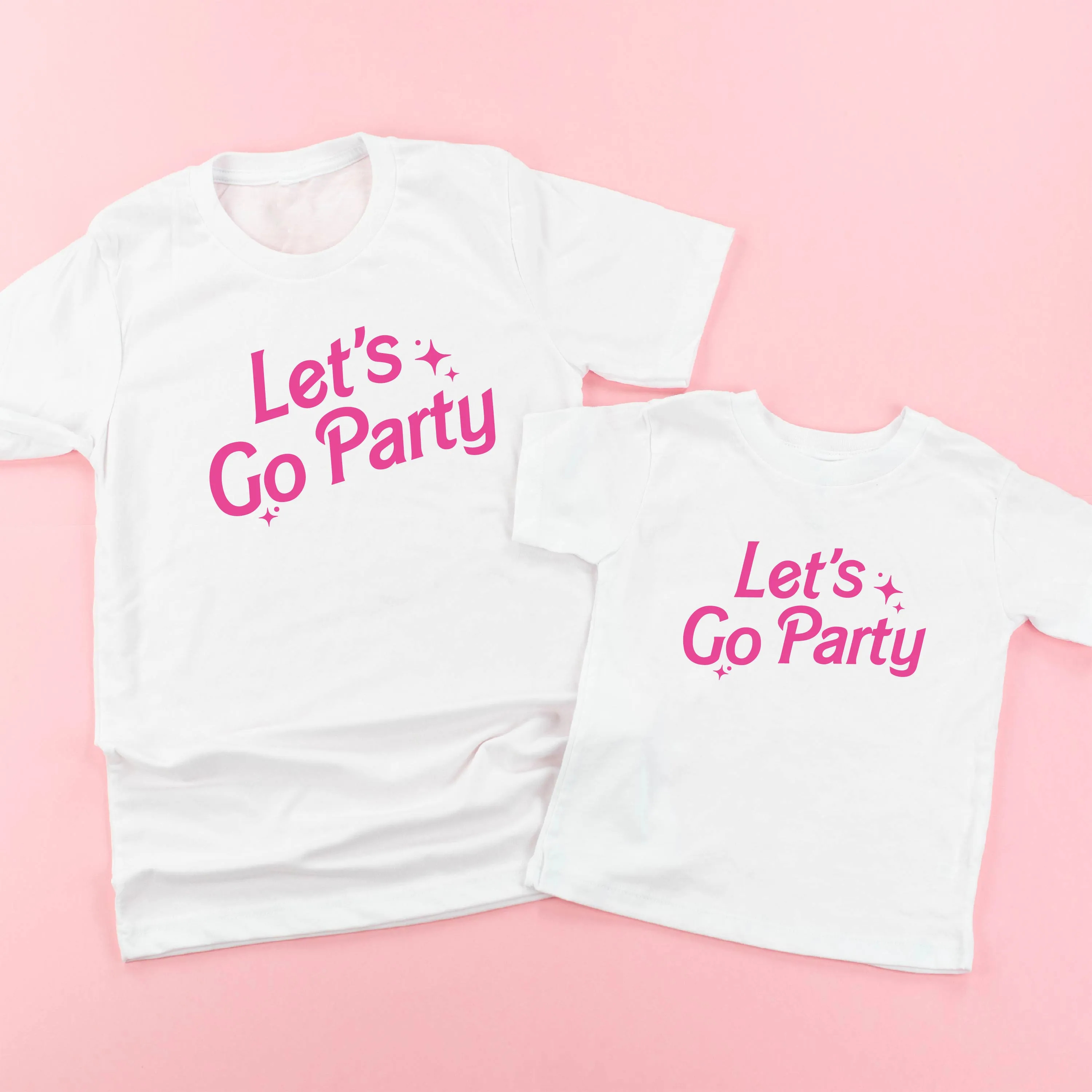 Let's Go Party (Barbie Party) - Set of 2 Tees