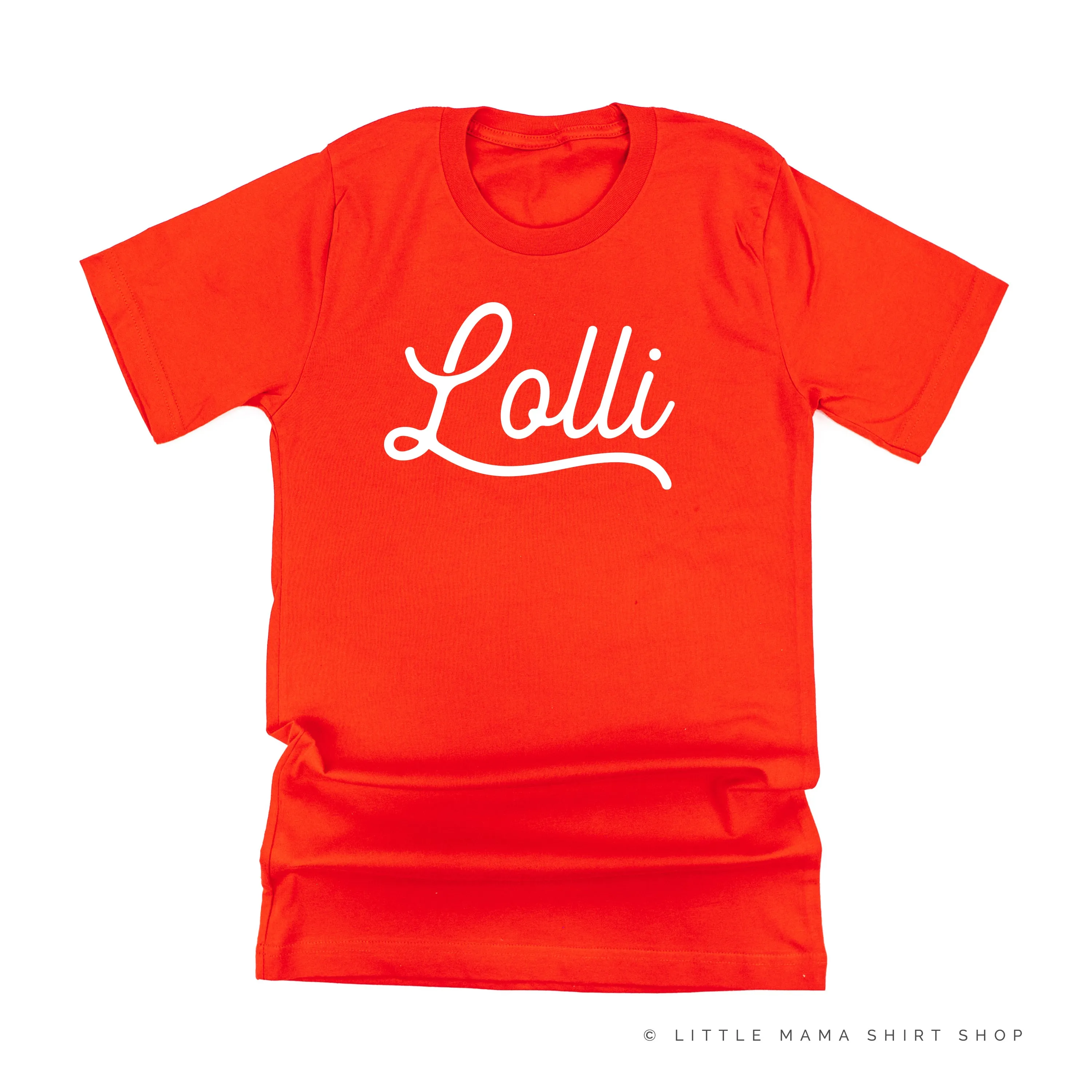 Lolli - Script ﻿- Unisex Tee