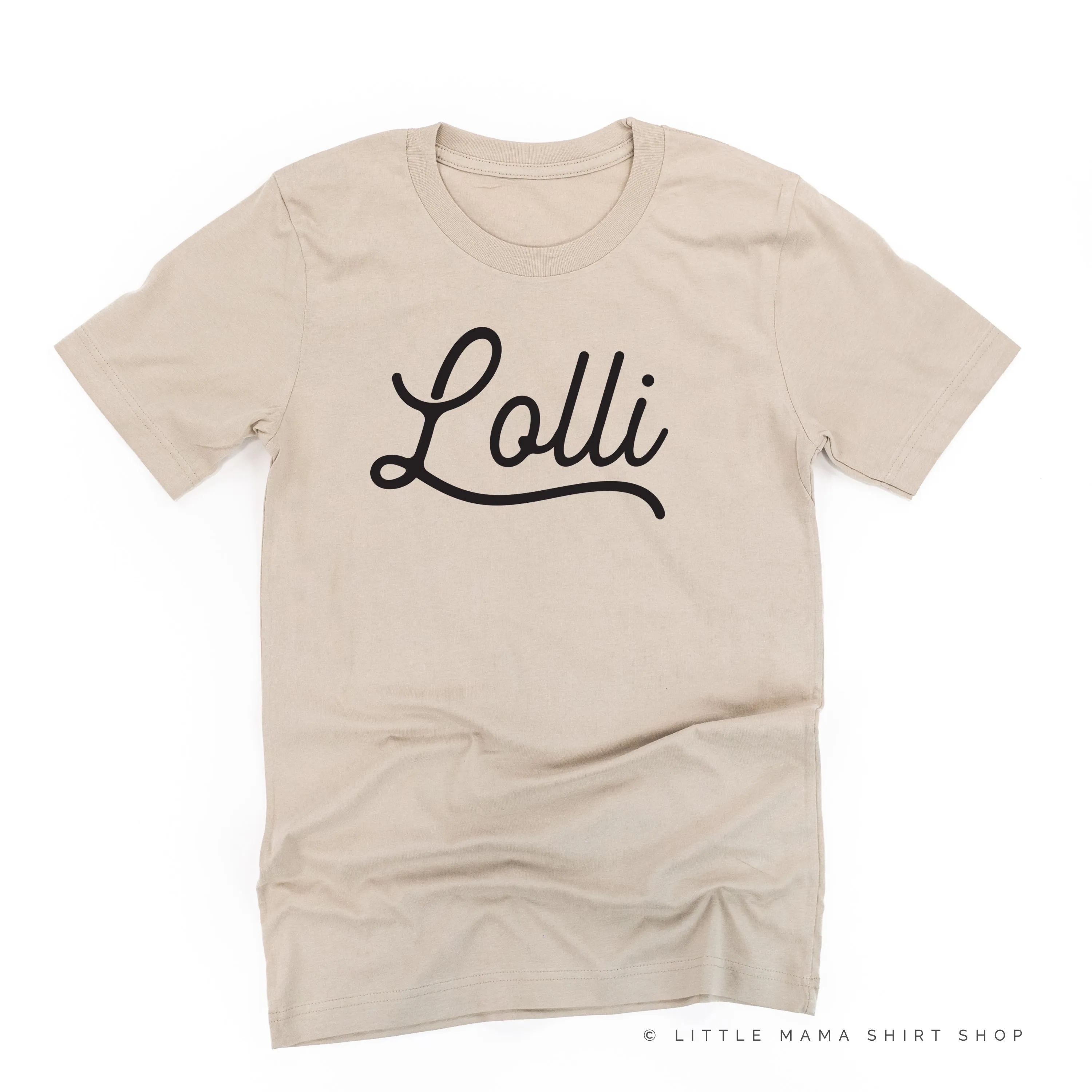 Lolli - Script ﻿- Unisex Tee
