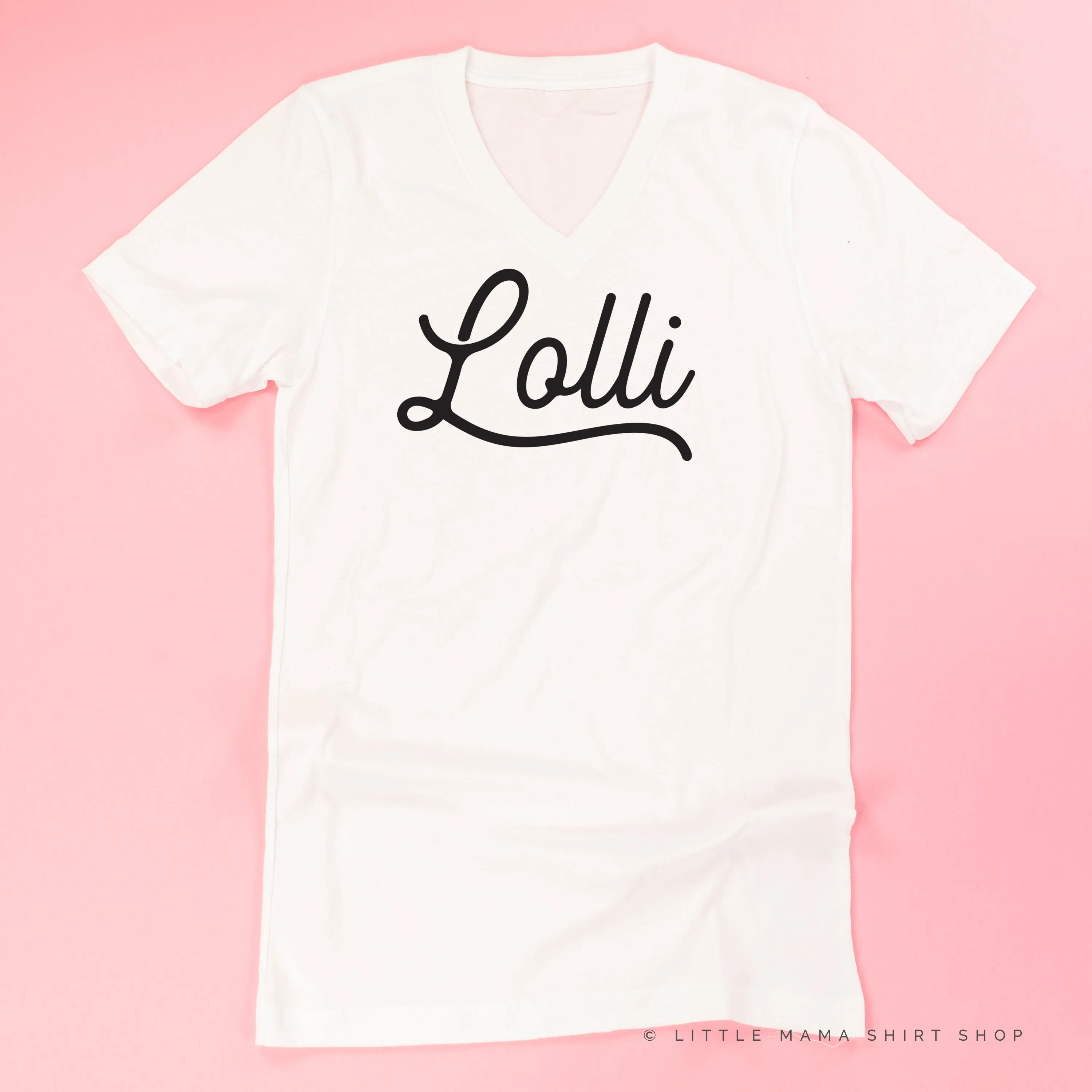 Lolli - Script ﻿- Unisex Tee