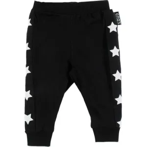 LOUD APPAREL BLACK STAR SIDE STRIPE RACK LEGGINGS