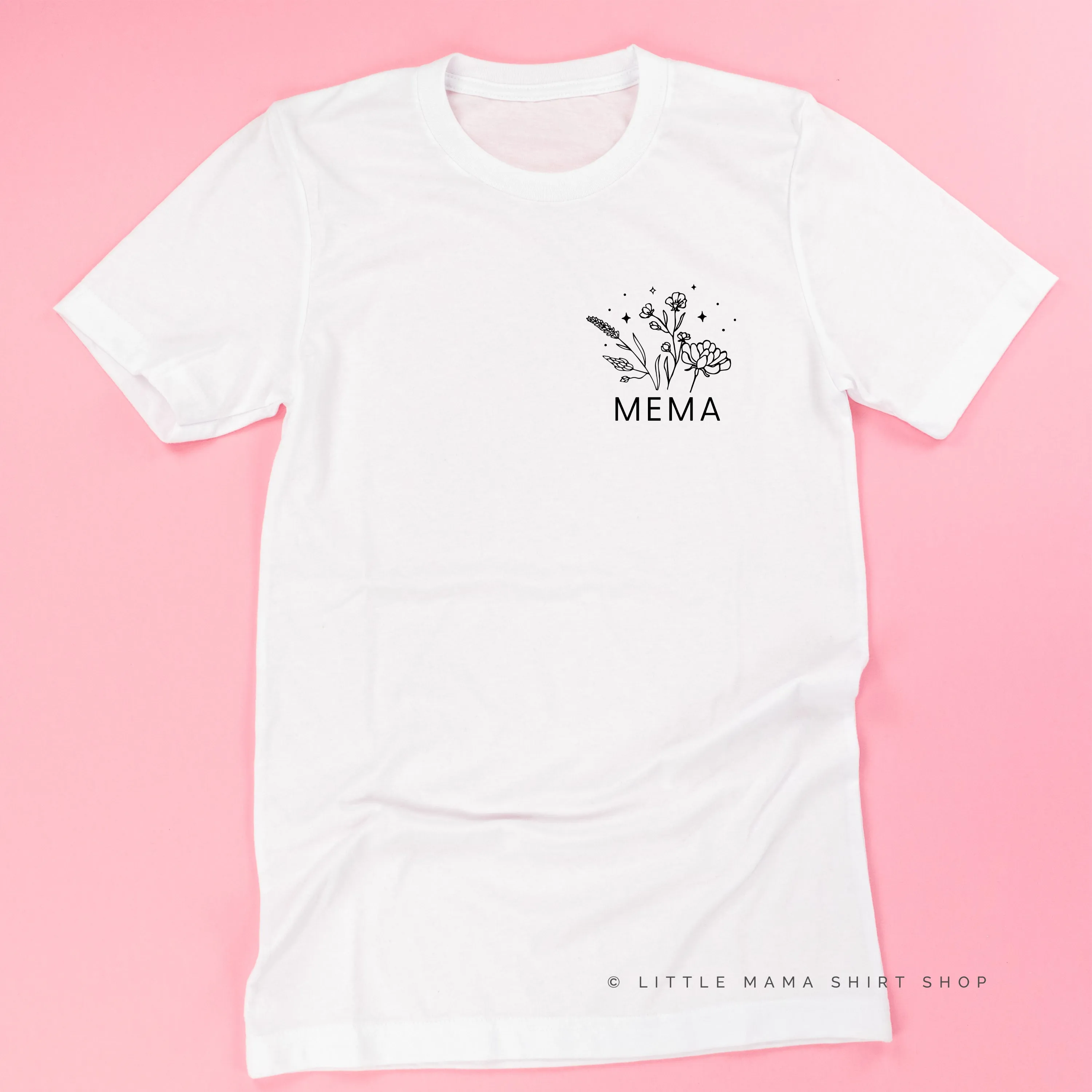 MEMA - Bouquet - Pocket Size ﻿- Unisex Tee