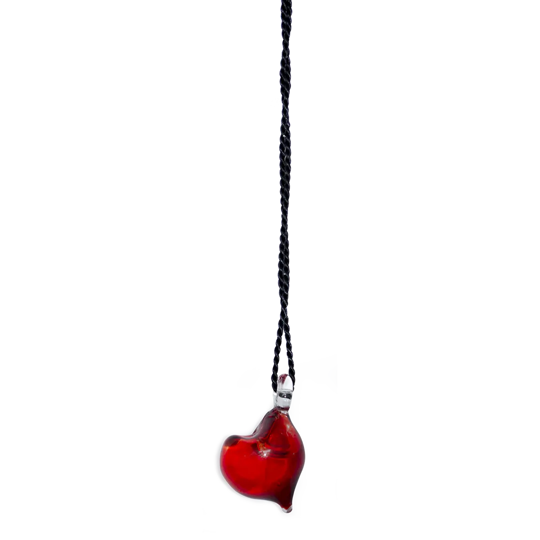 Passionate Heart Pendant - Red