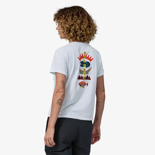 Patagonia Fitz Roy Wild Responsibili-Tee - White