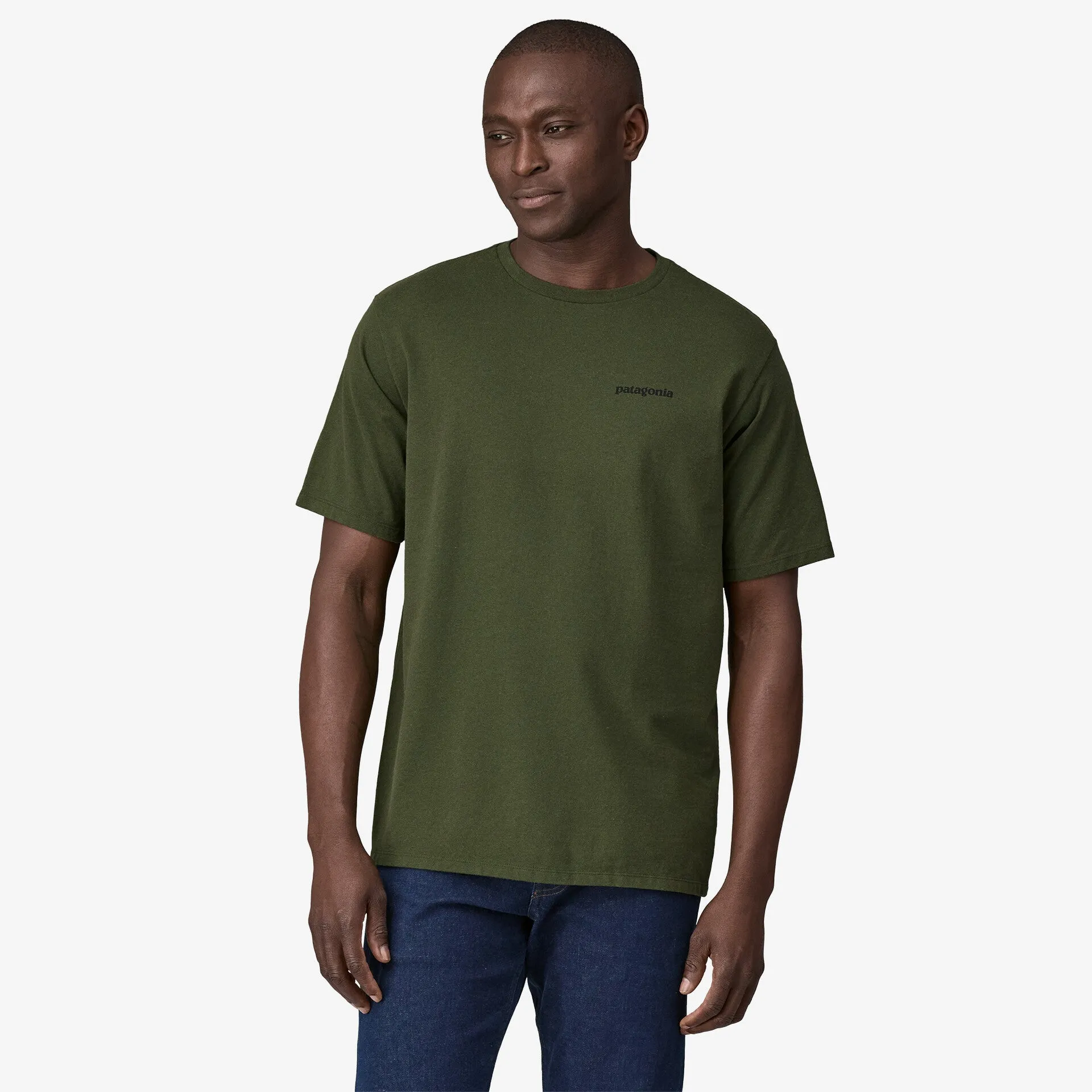 Patagonia Men's P-6 Logo Responsibili-Tee - TORREY PINE GREEN