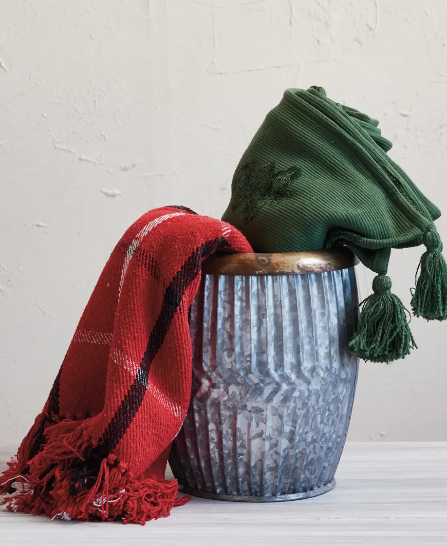 Red Plaid Blanket