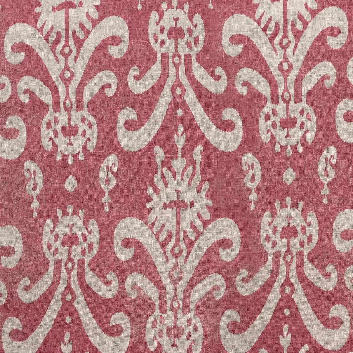 Red Sacha 16&quot; Pleated Linen Lampshade