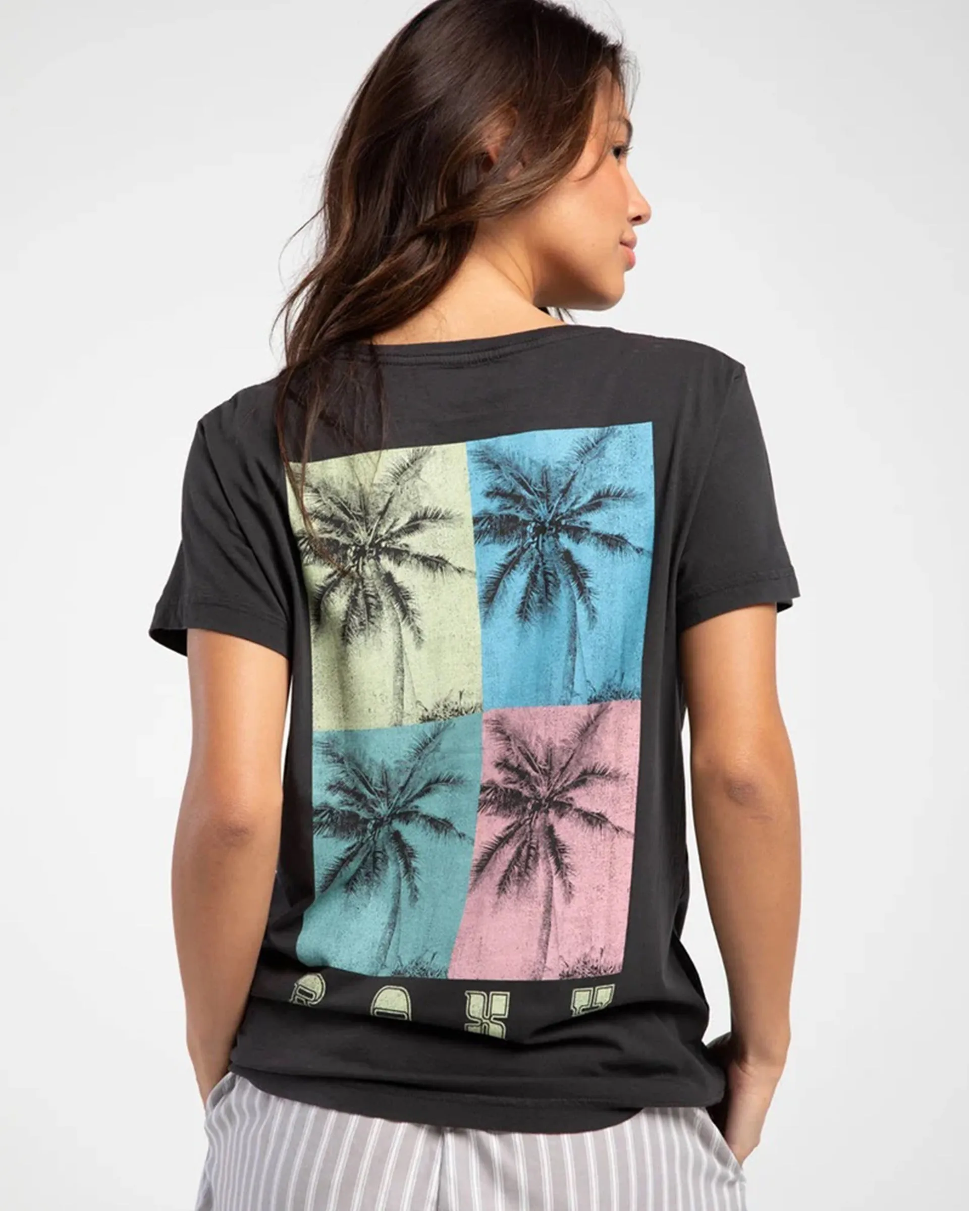 Roxy Polaroid S/S T-Shirt - PHANTOM