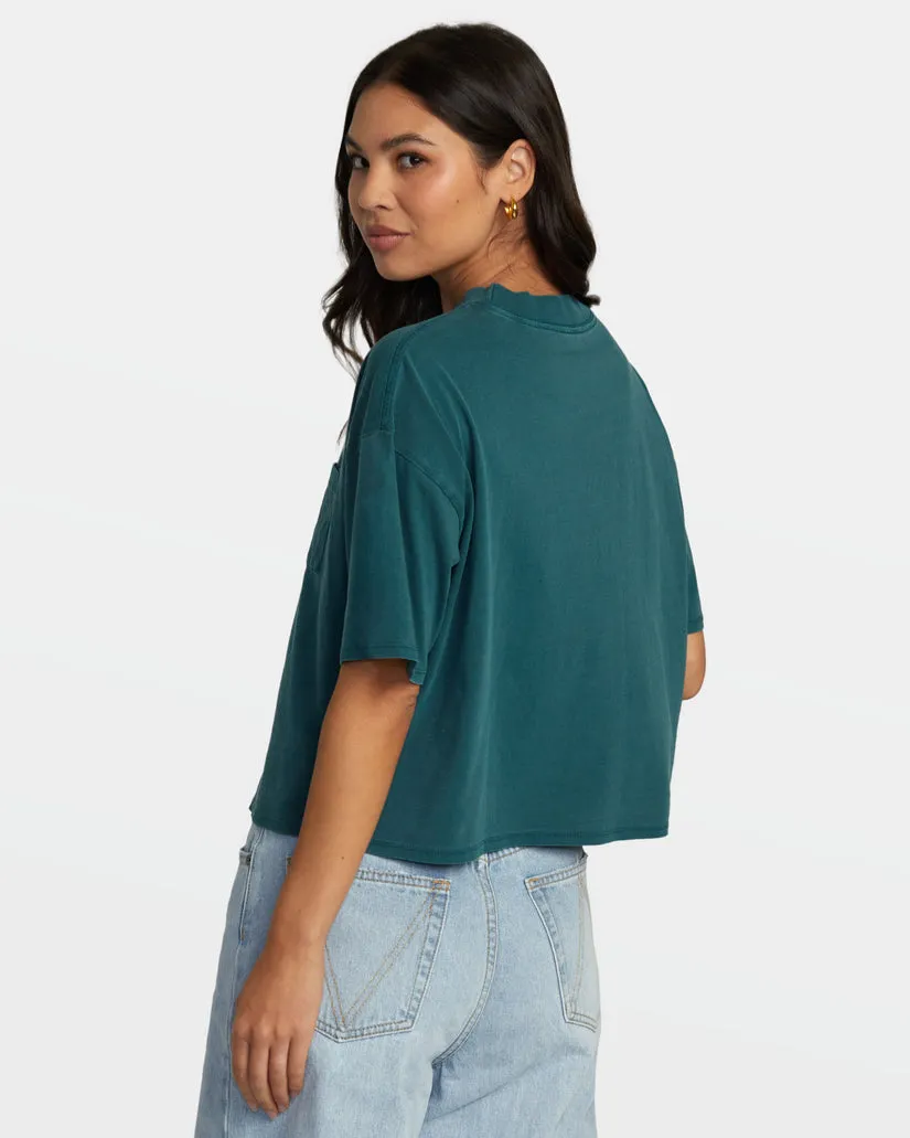 RVCA KINNEY TEE - PONDEROSA PINE