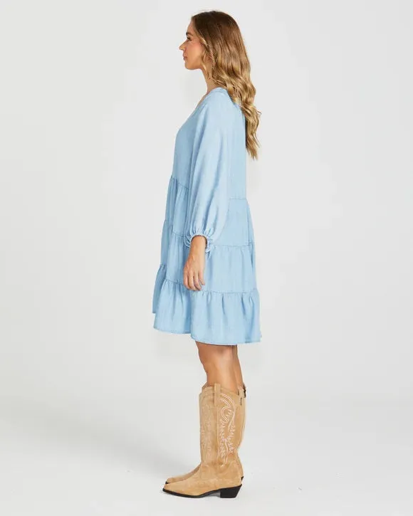 Sass Davie Tiered Dress