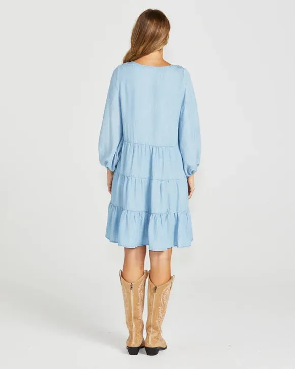 Sass Davie Tiered Dress