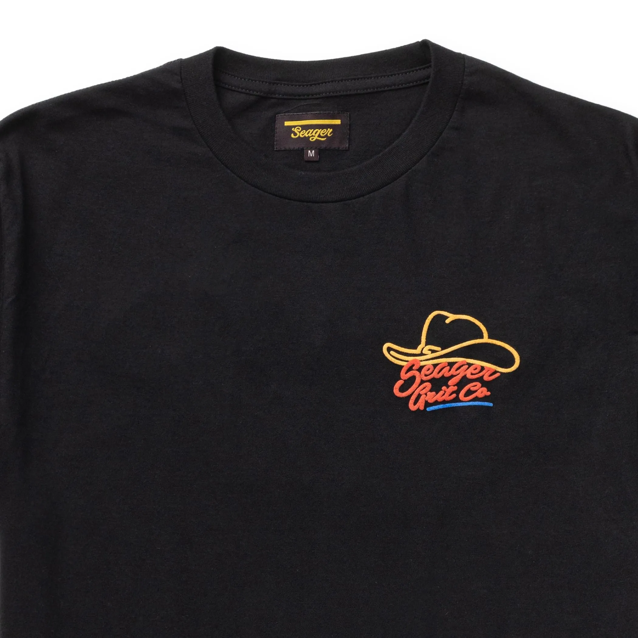 Seager Troubadour Tee - Black